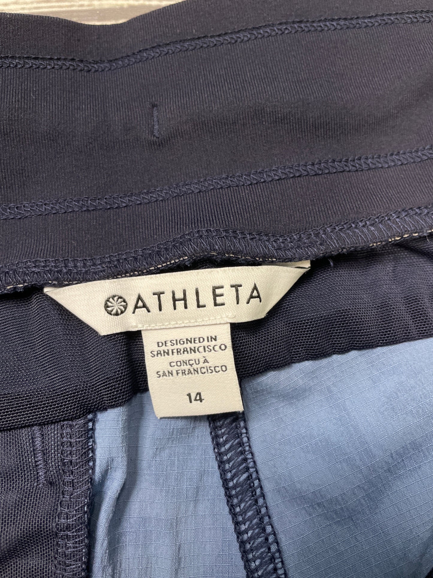 Athletic Pants By Athleta In Blue, Size: L