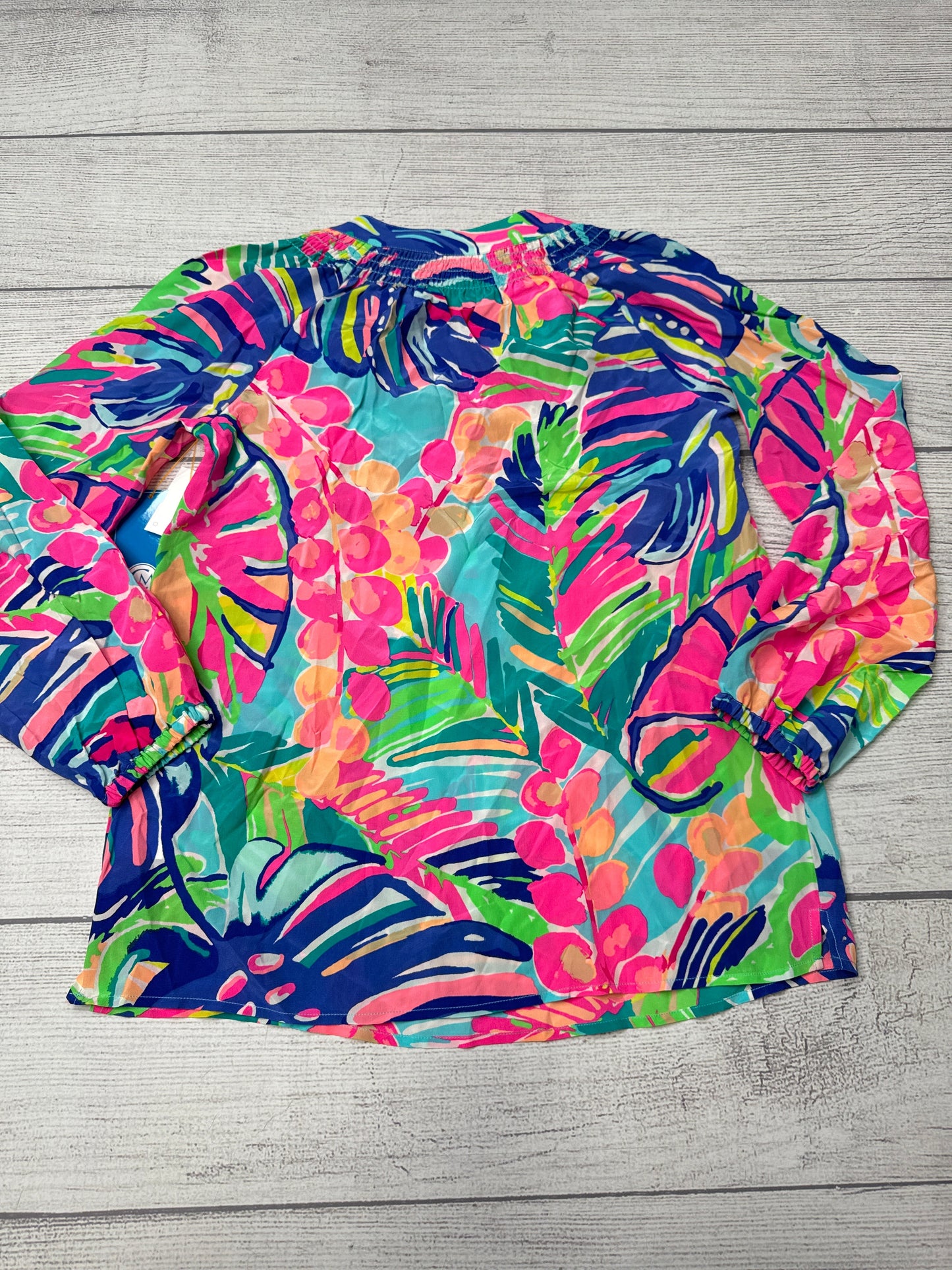 Top Long Sleeve By Lilly Pulitzer In Multi-colored, Size: Xs