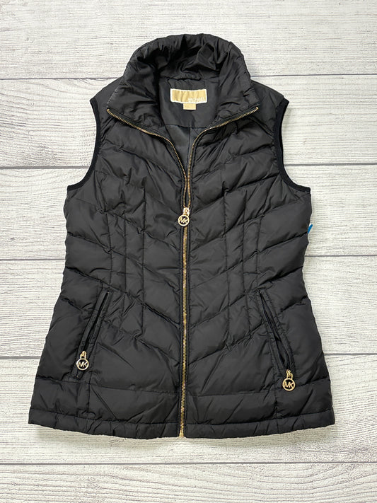 Vest Designer By Michael Kors In Black, Size: Xs