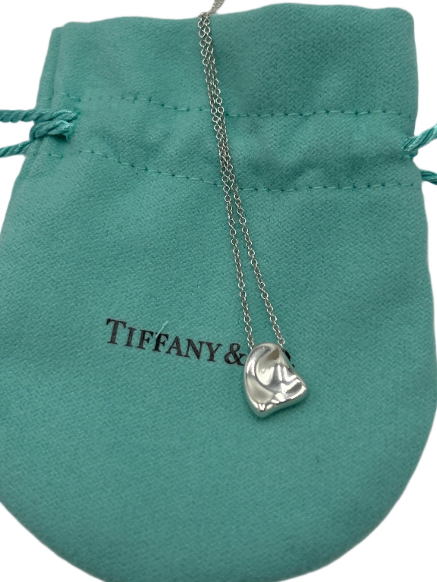 Tiffany & Co 925 Full Heart Luxury Designer Necklace