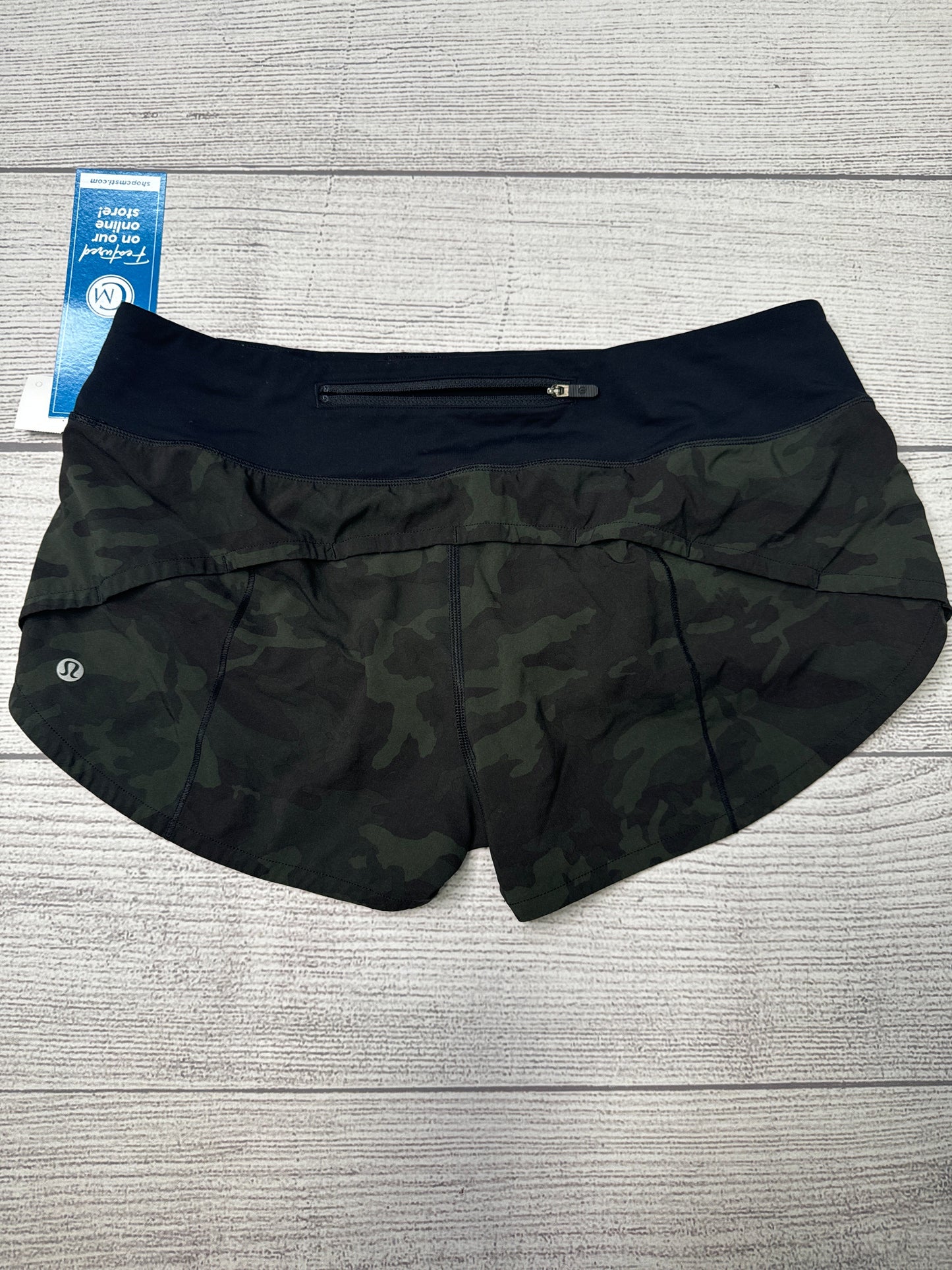 Athletic Shorts By Lululemon In Camoflauge, Size: M