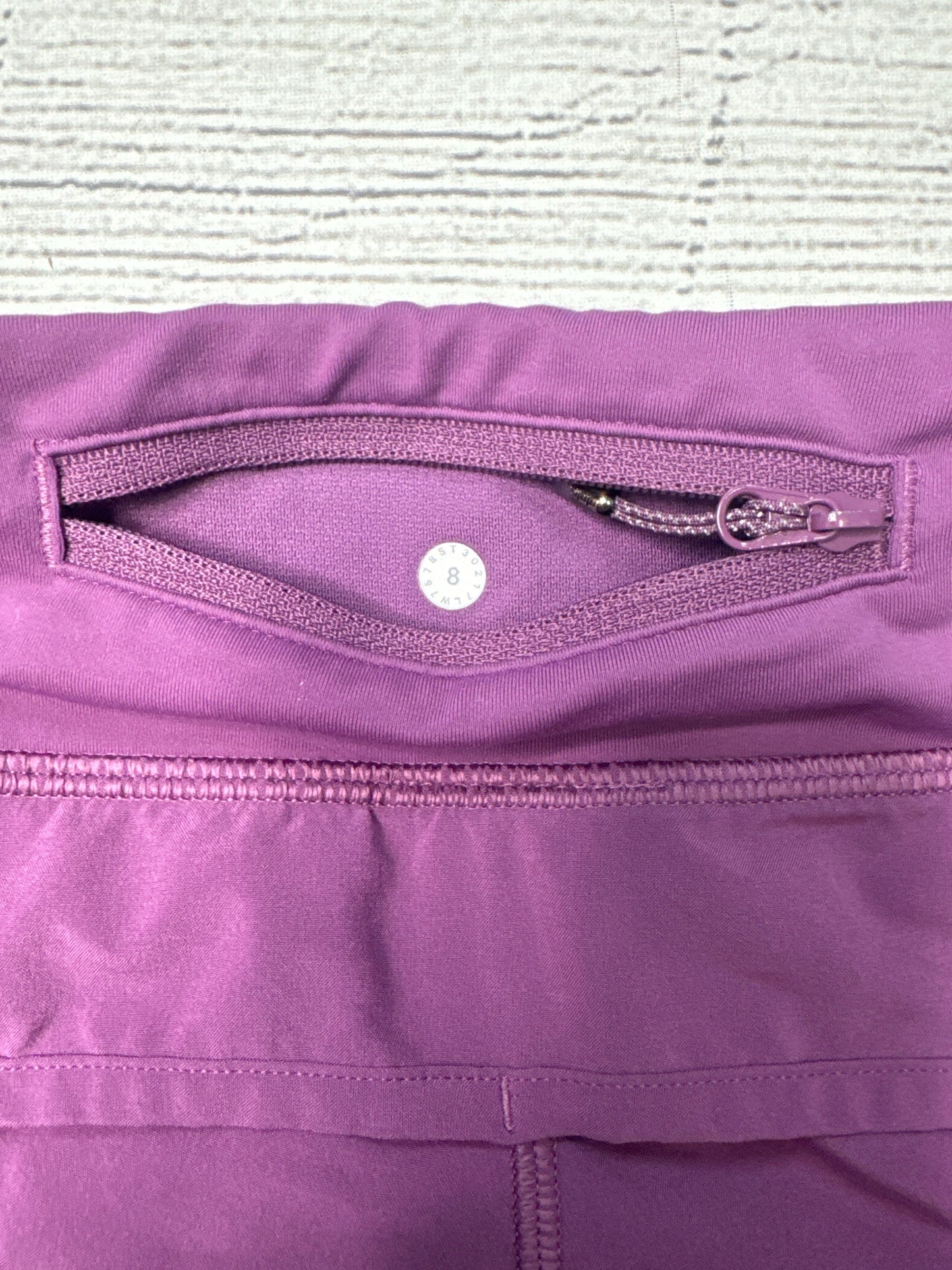 Athletic Shorts By Lululemon In Purple, Size: M