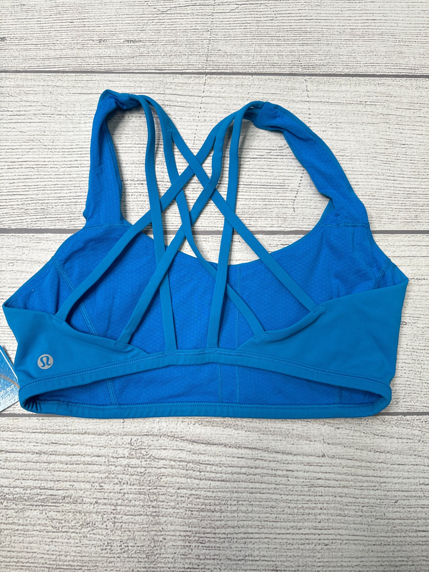 Athletic Bra By Lululemon In Blue, Size: M