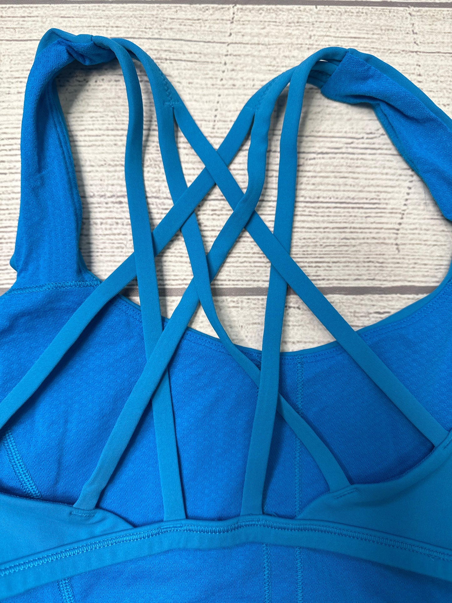 Athletic Bra By Lululemon In Blue, Size: M