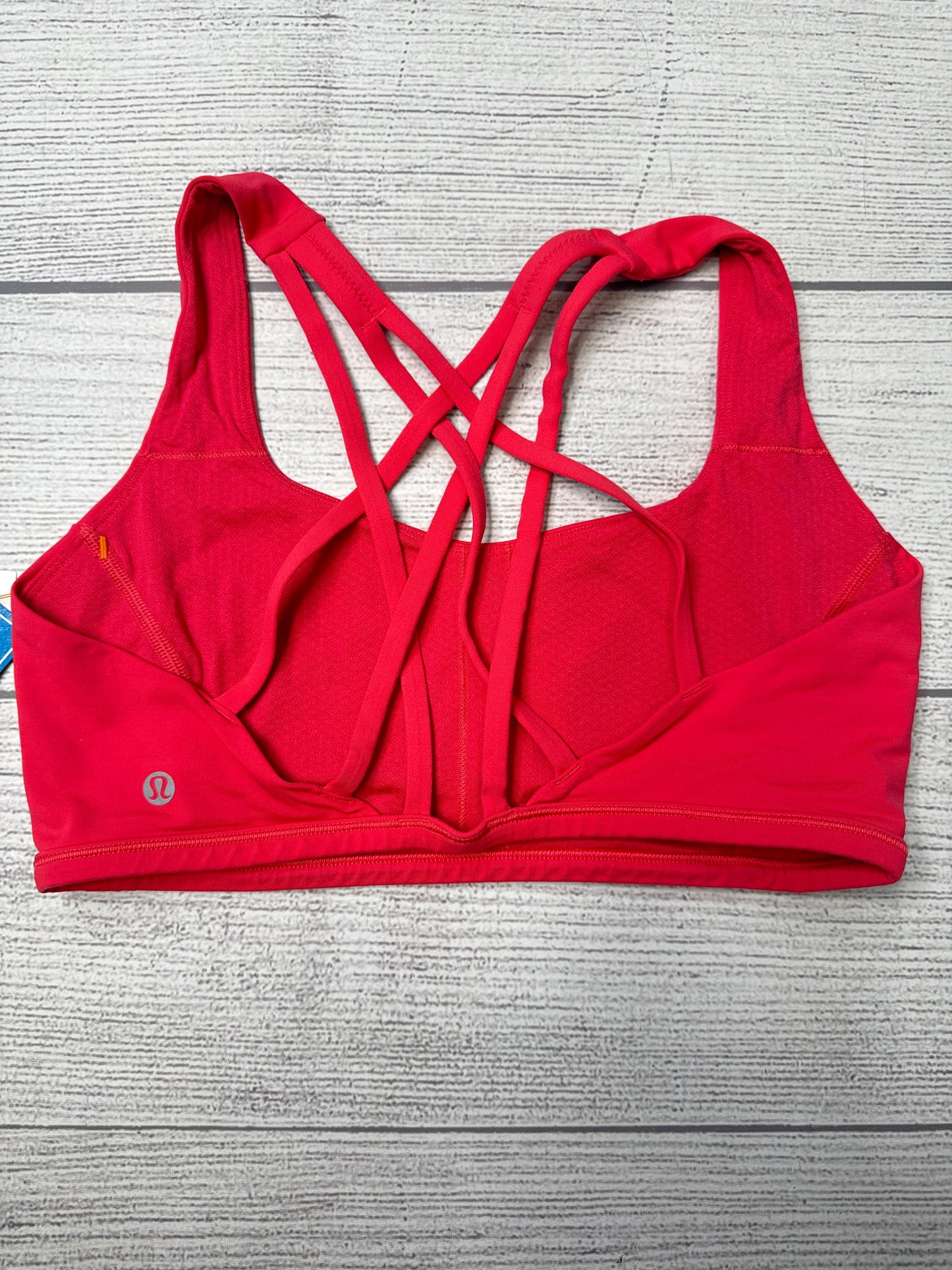 Athletic Bra By Lululemon In Red, Size: M