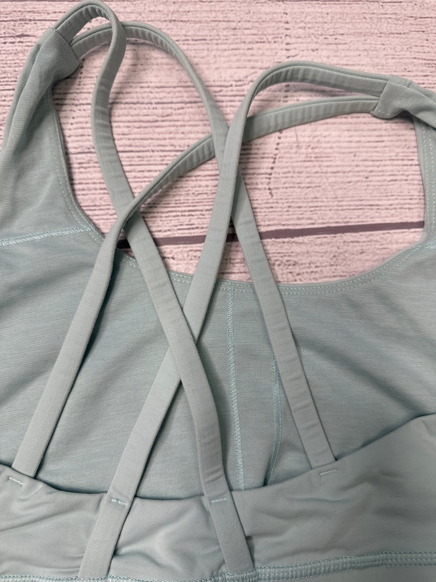 Athletic Bra By Lululemon In Aqua, Size: M