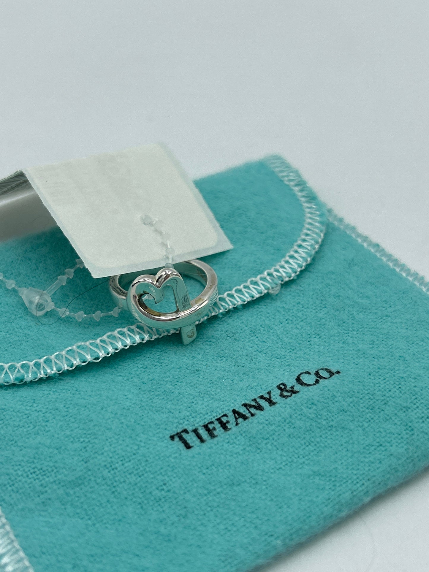 Tiffany & Company Paloma Picasso Loving Heart Ring in Size: 4