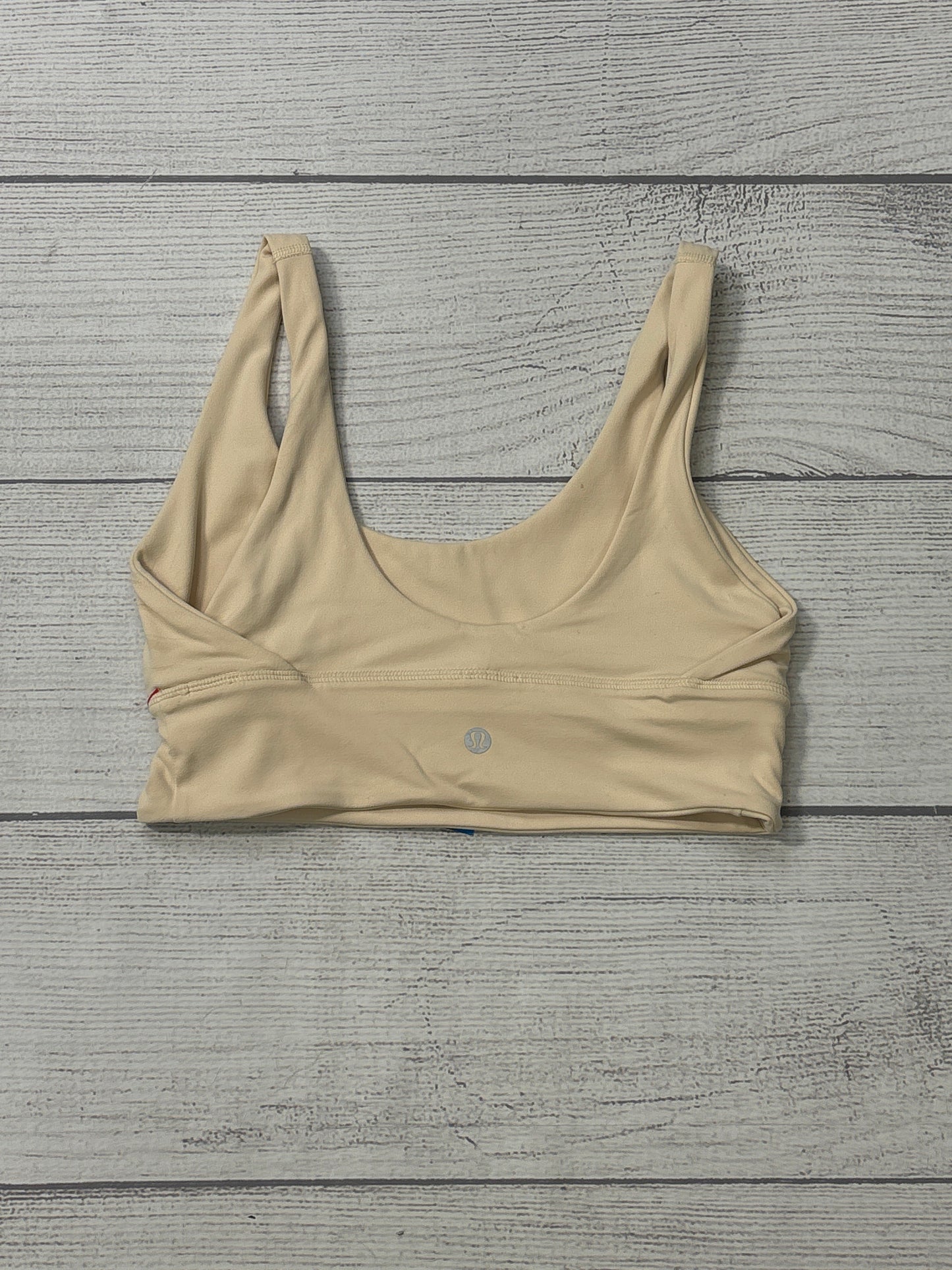 Athletic Bra By Lululemon In Yellow, Size: S