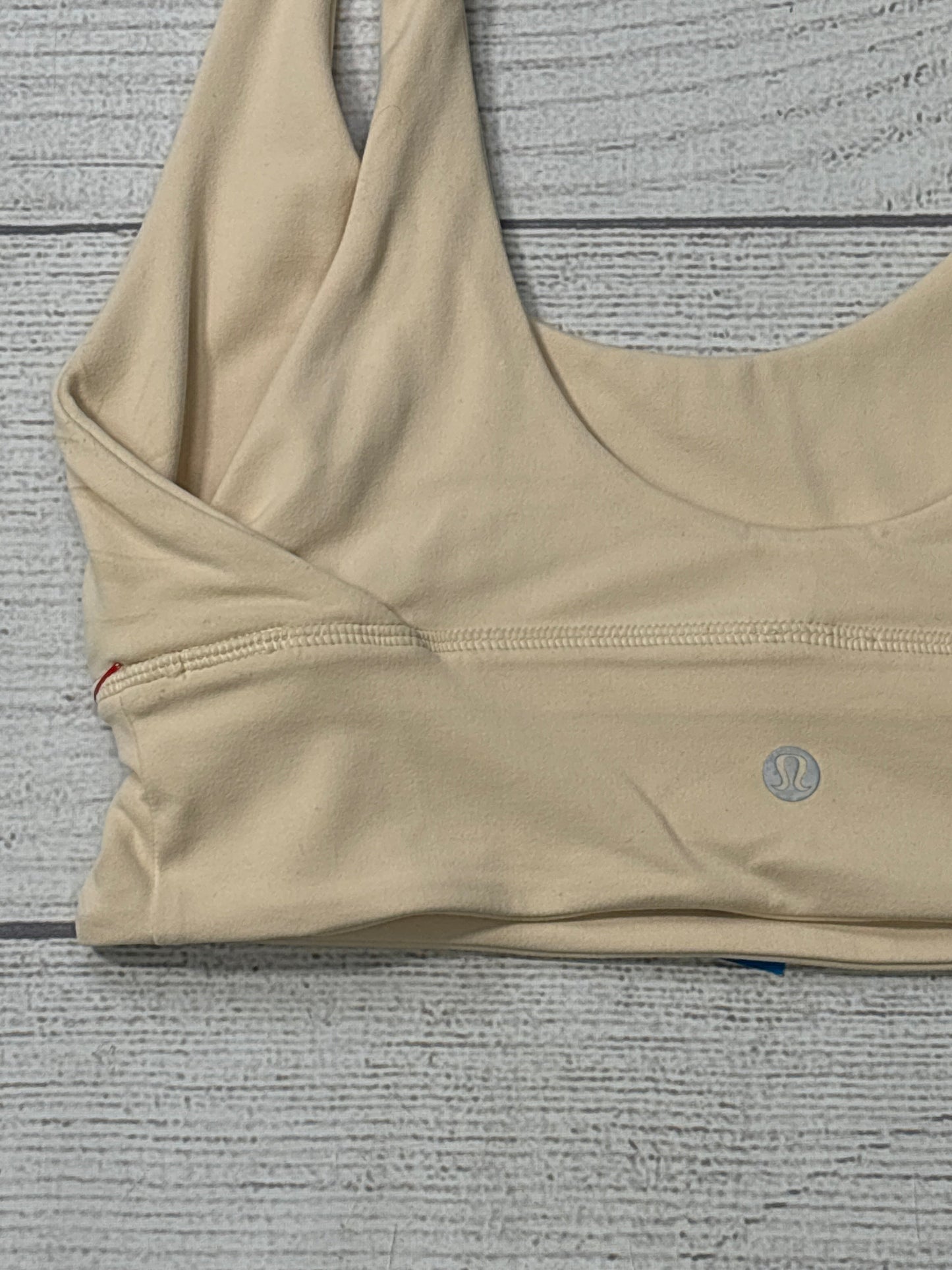 Athletic Bra By Lululemon In Yellow, Size: S