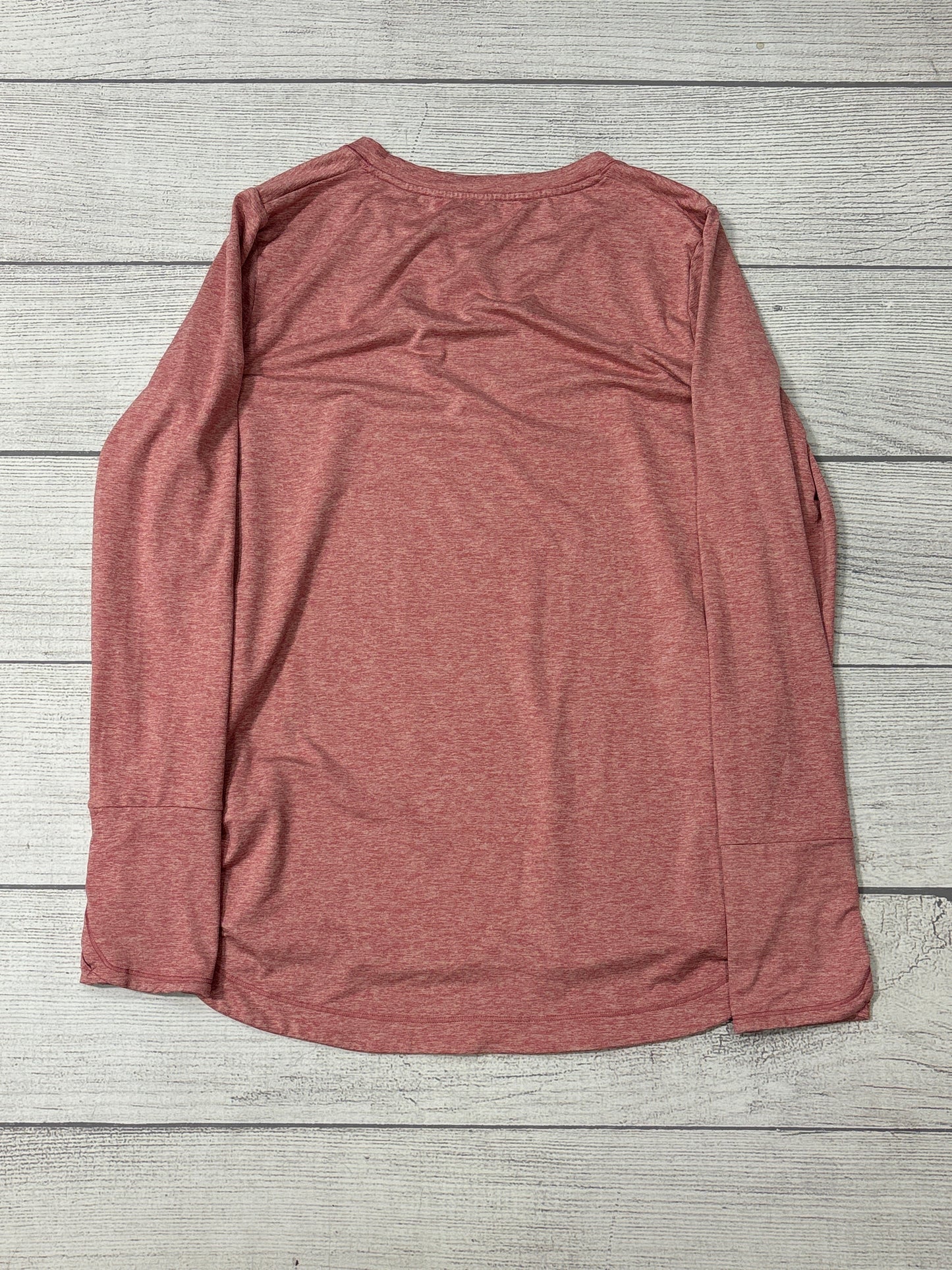 Athletic Top Long Sleeve Crewneck By Athleta In Pink, Size: L