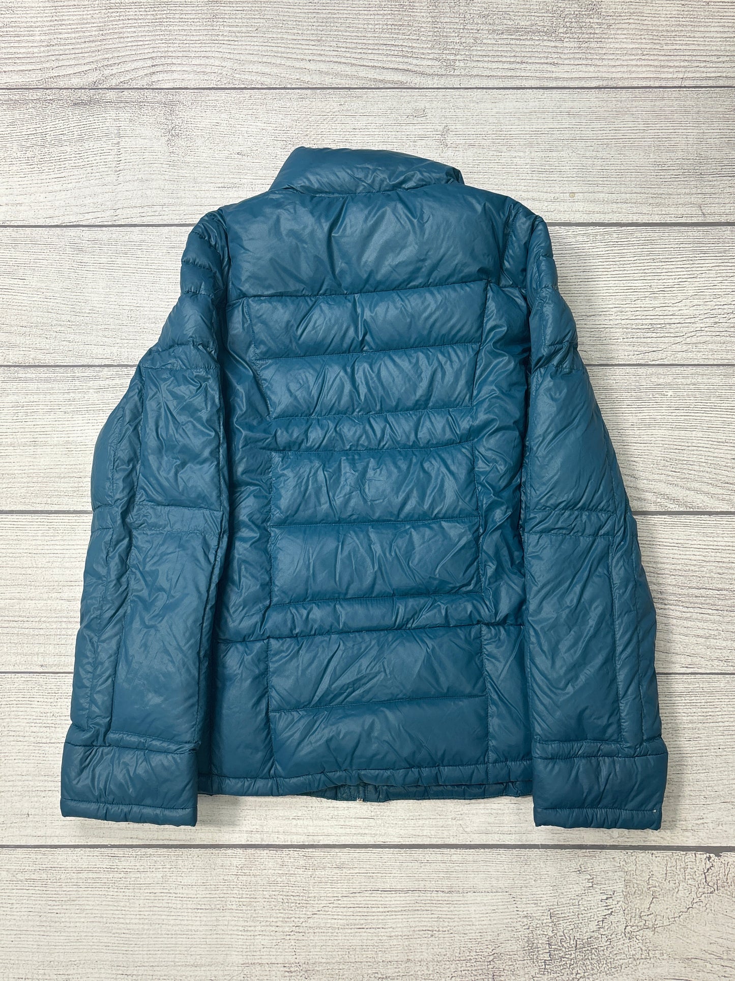 Coat Puffer & Quilted By Calvin Klein In Blue, Size: M