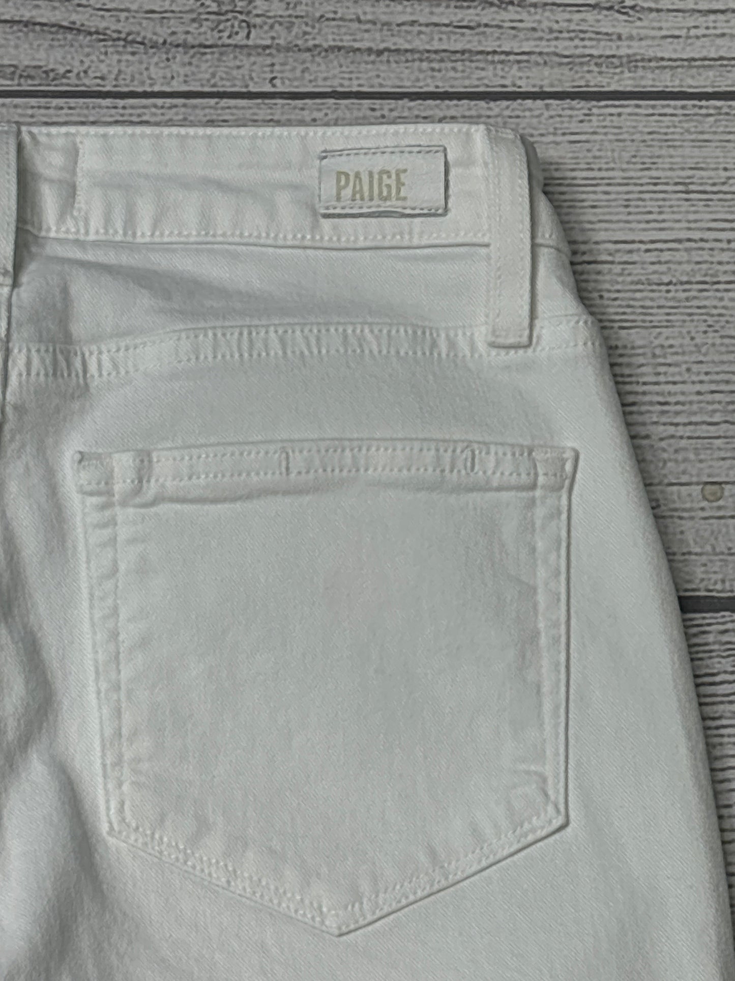 Jeans Designer By Paige In White, Size: 2