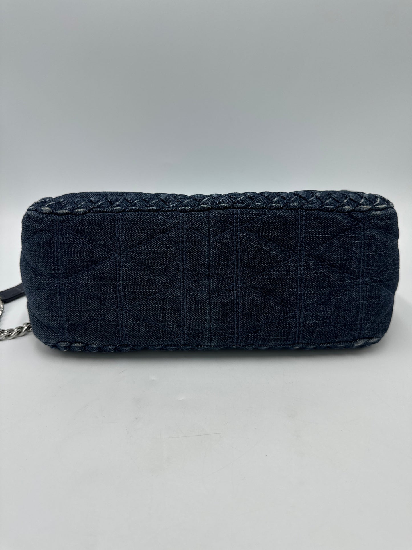 Quilted Denim Handbag Designer By Michael Kors