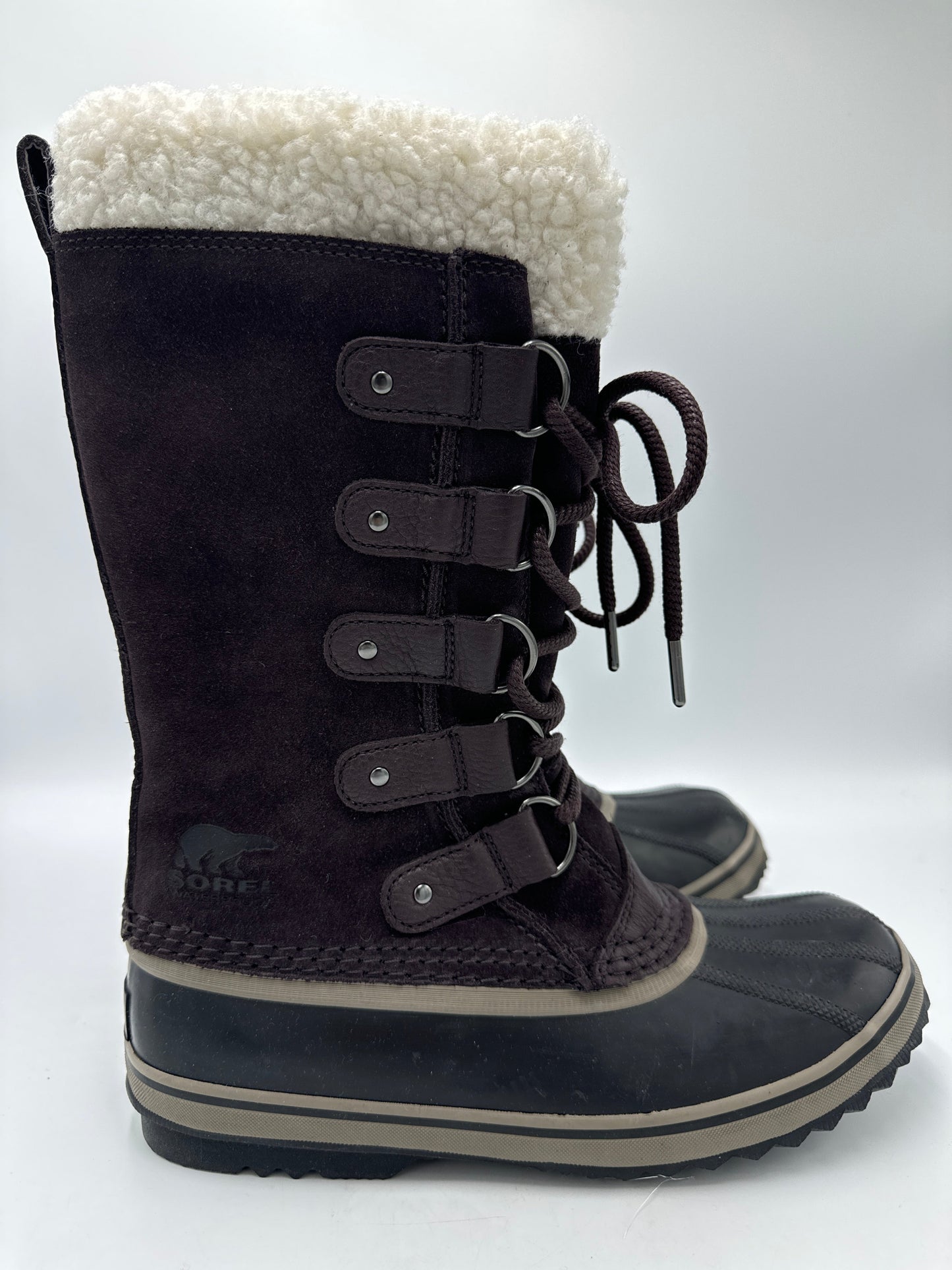 Sorel Joan Of Arc Designer Boots In Brown, Size: 8.5