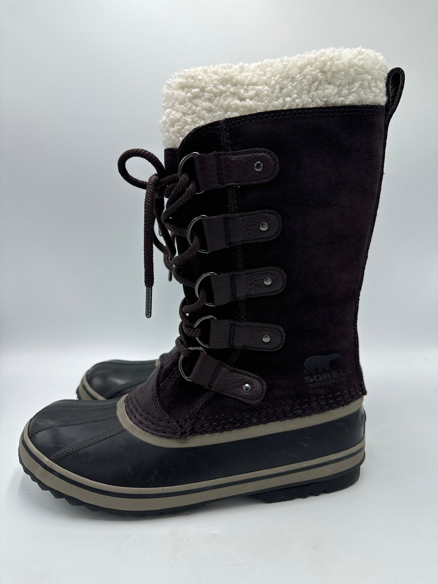 Sorel Joan Of Arc Designer Boots In Brown, Size: 8.5