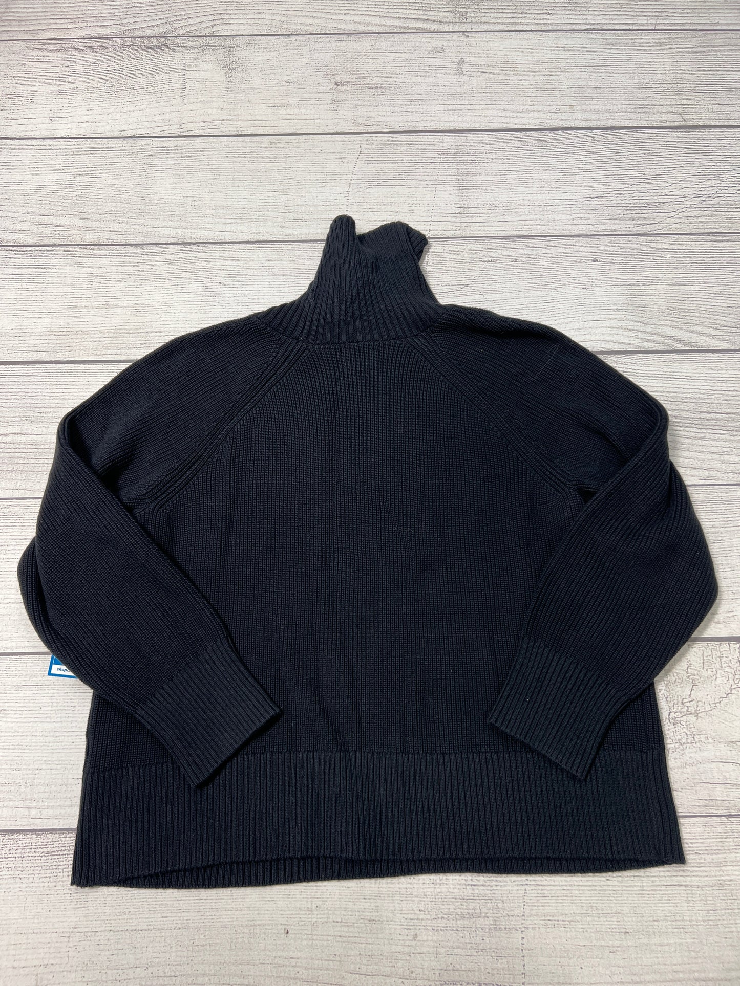 Sweater By Lands End In Black, Size: 2x