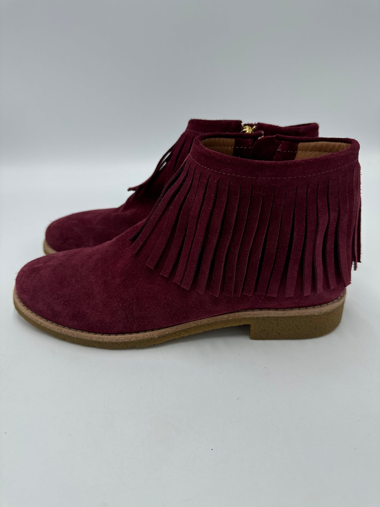 Kate Spade Boots / Shoes Designer In Maroon, Size: 7