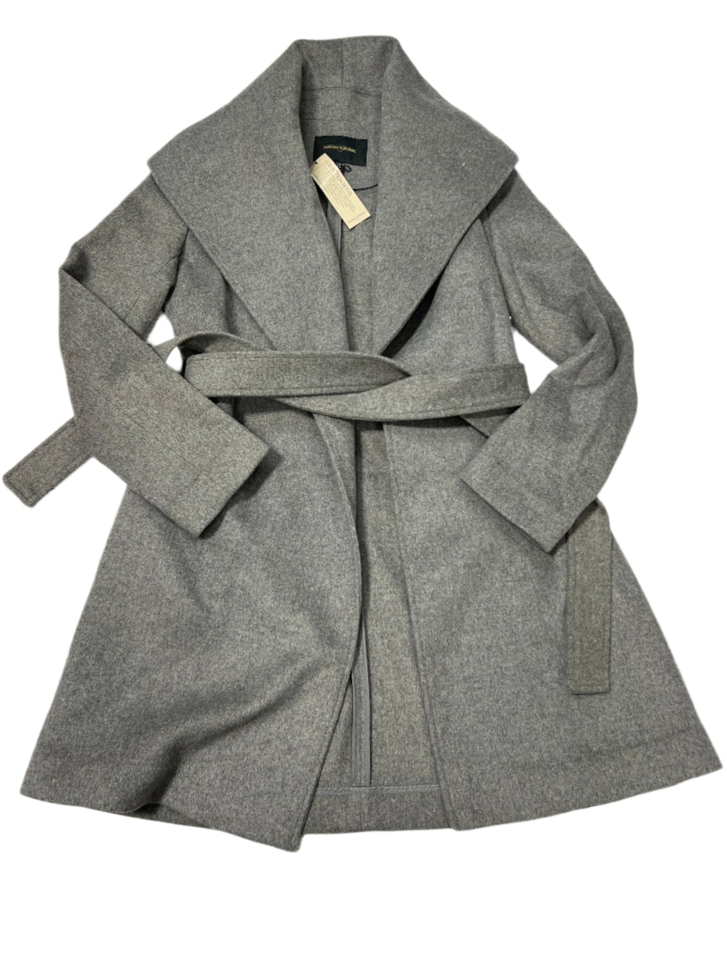 New! Coat Peacoat By Banana Republic In Grey, Size: XS P