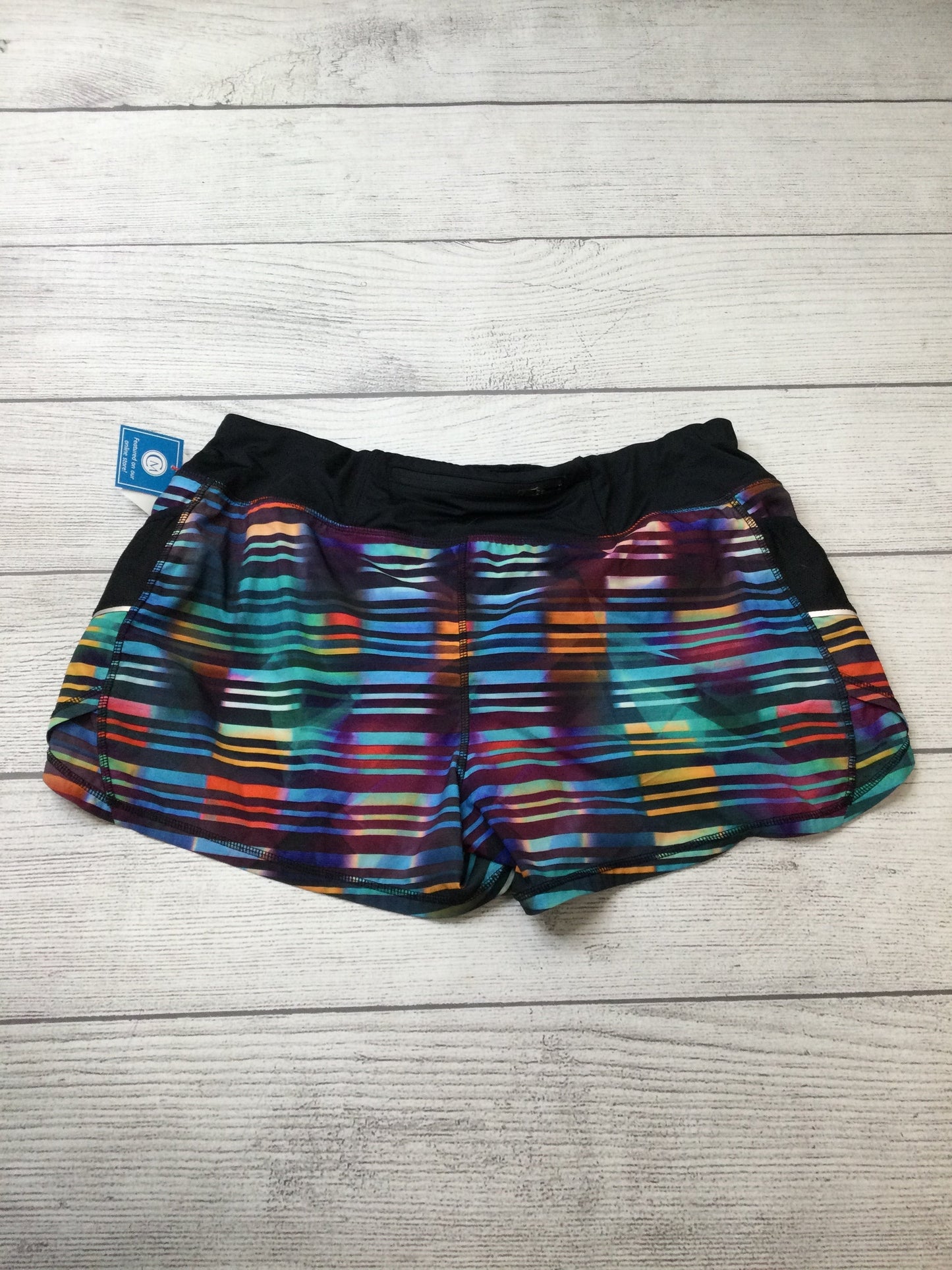 Athletic Capris By Athleta In Multi-colored, Size: Xl