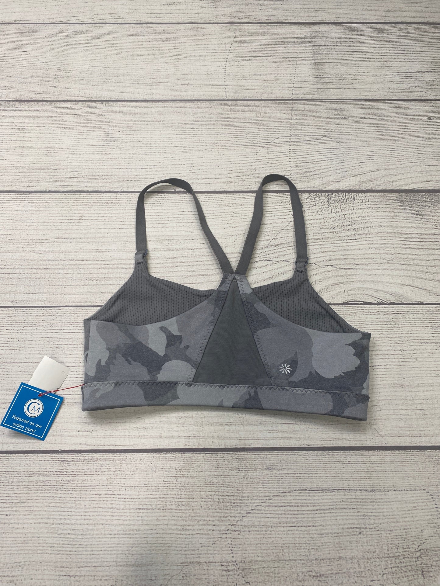 Athletic Bra By Athleta In Grey, Size: S