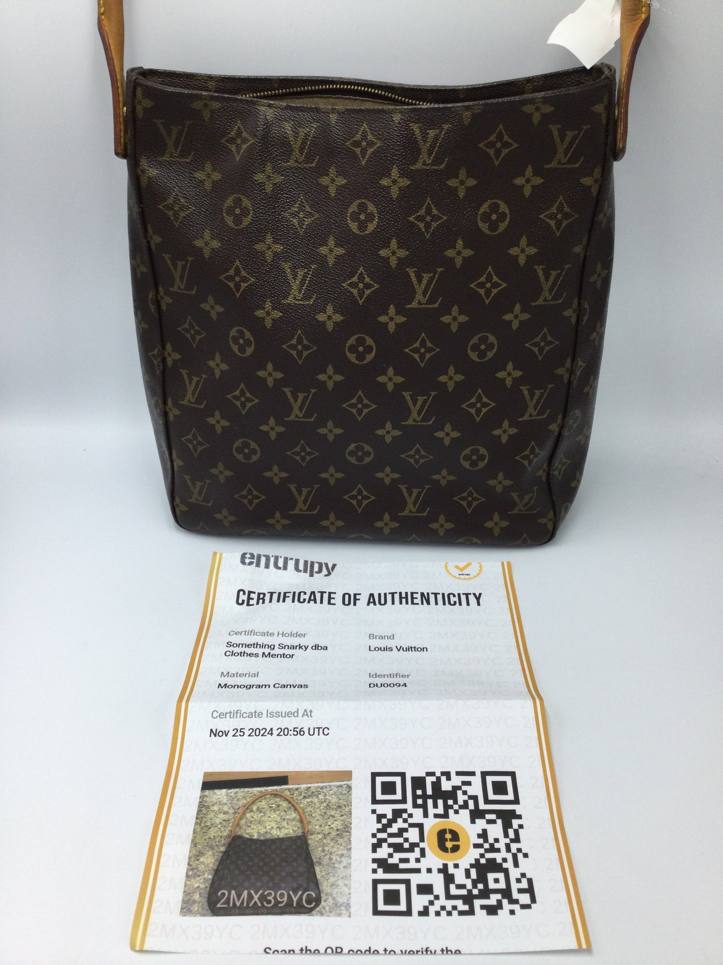 Louis Vuitton Looping GM Designer Luxury Handbag