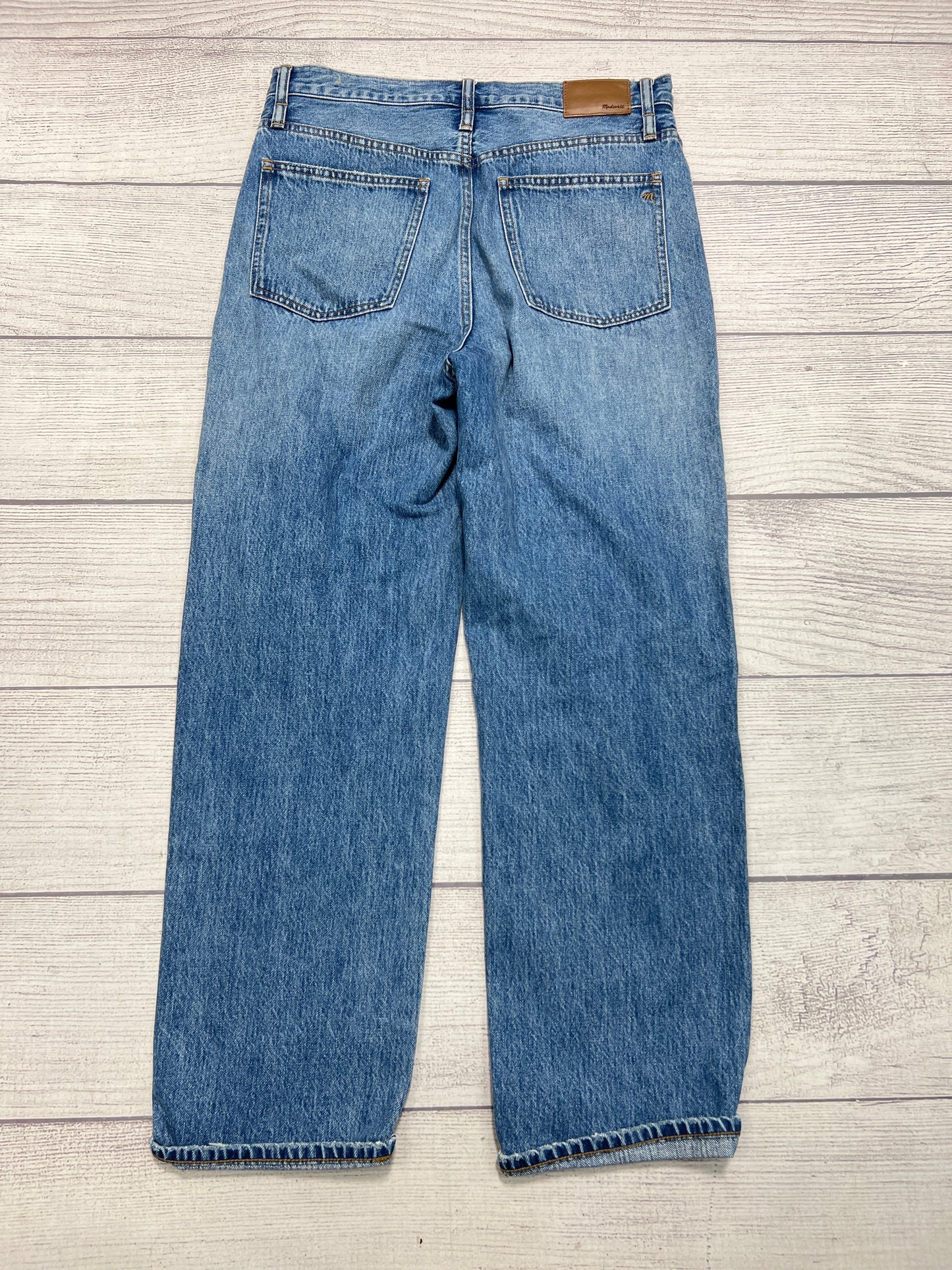 Jeans Boyfriend By Madewell In Blue, Size: 4