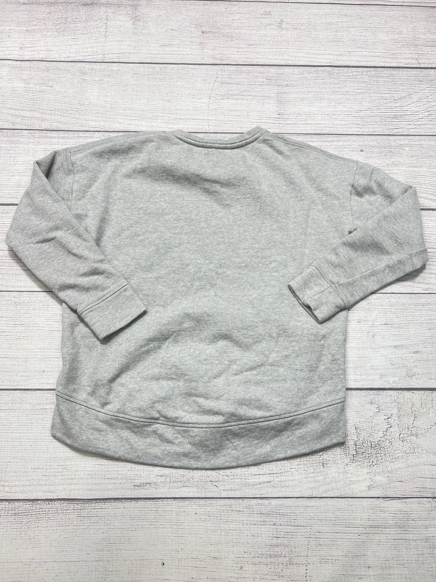 Athletic Top Long Sleeve Crewneck By Athleta In Grey, Size: Xs