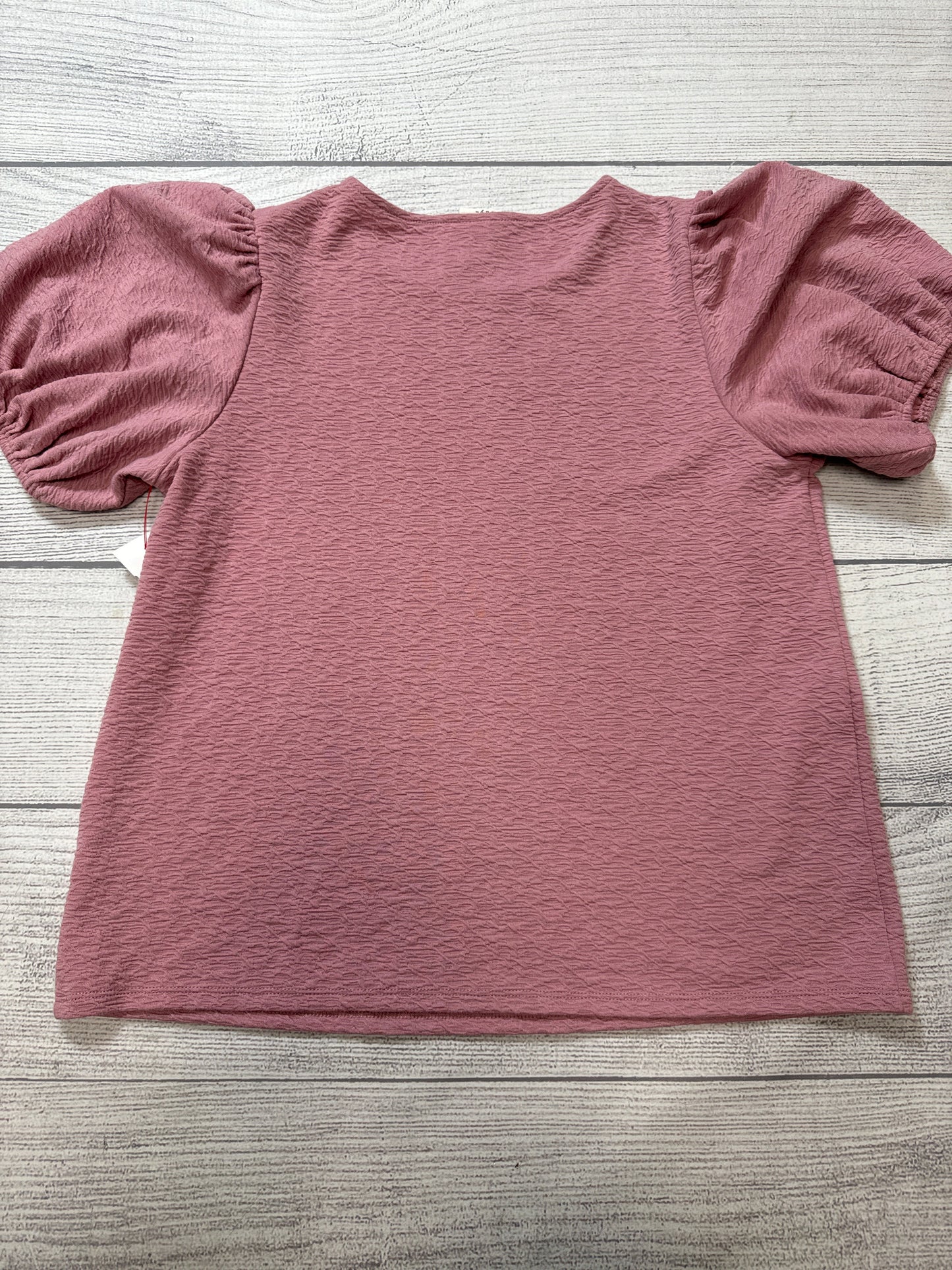 Top Short Sleeve By A New Day In Pink, Size: M