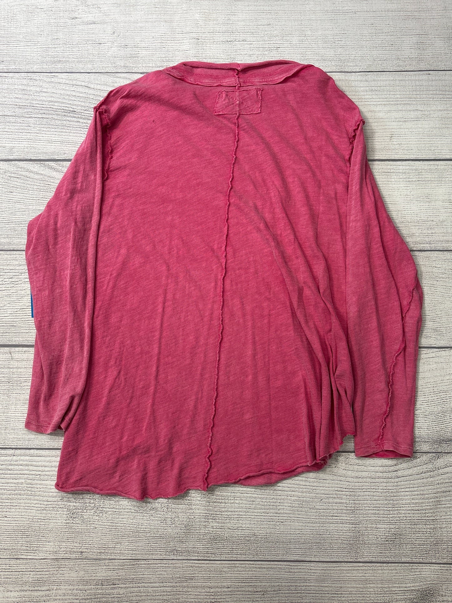 Top Long Sleeve By We The Free In Pink, Size: L