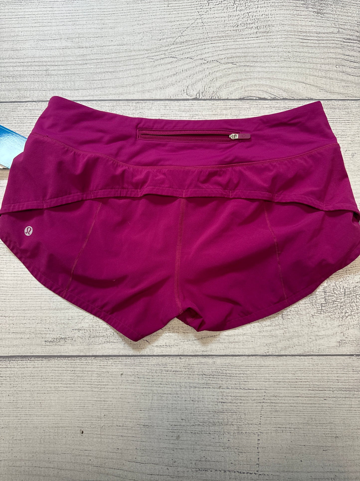 Athletic Shorts By Lululemon In Pink, Size: S