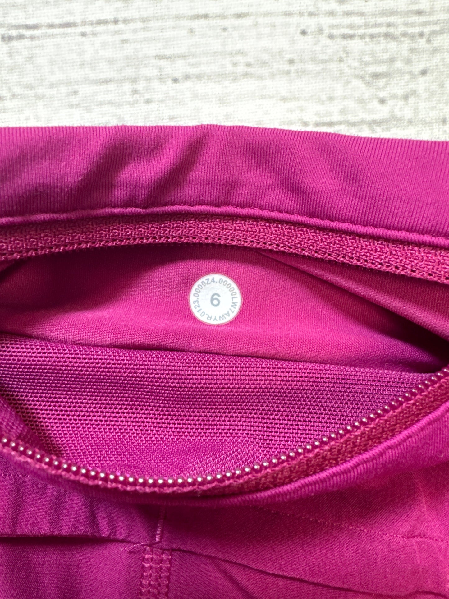 Athletic Shorts By Lululemon In Pink, Size: S