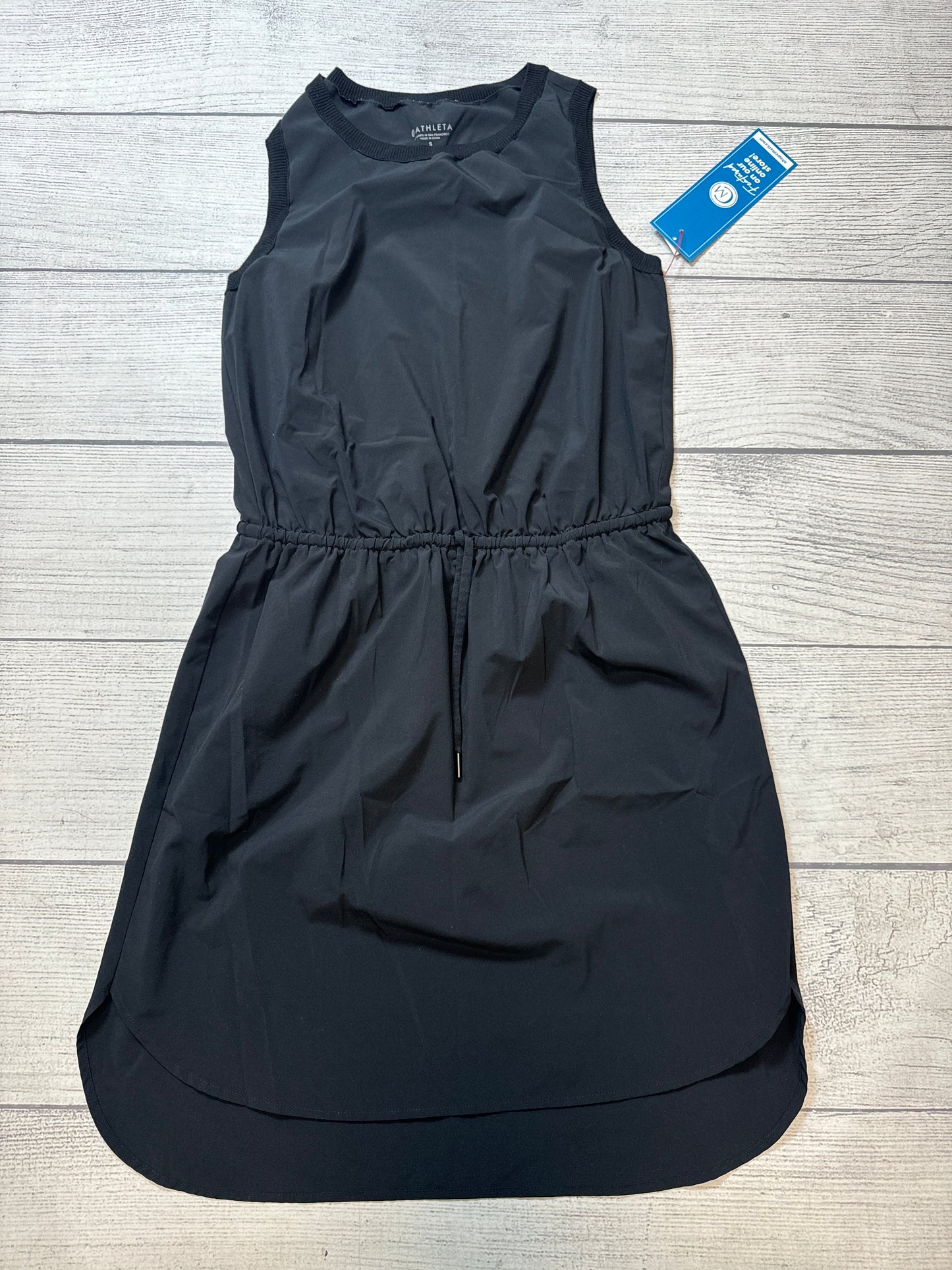 Athletic Dress By Athleta In Black, Size: S