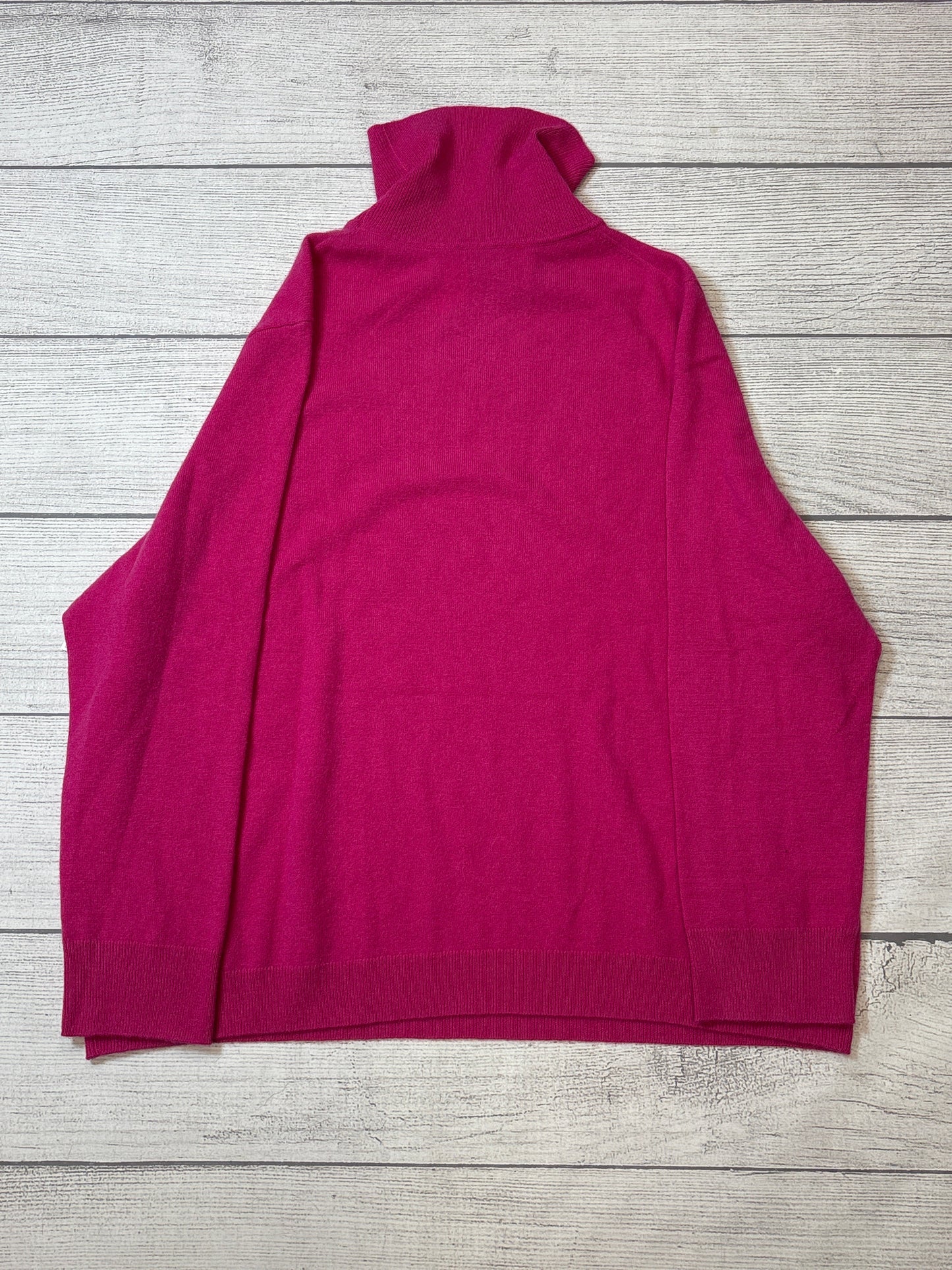 Sweater Cashmere By Talbots In Pink, Size: 3x