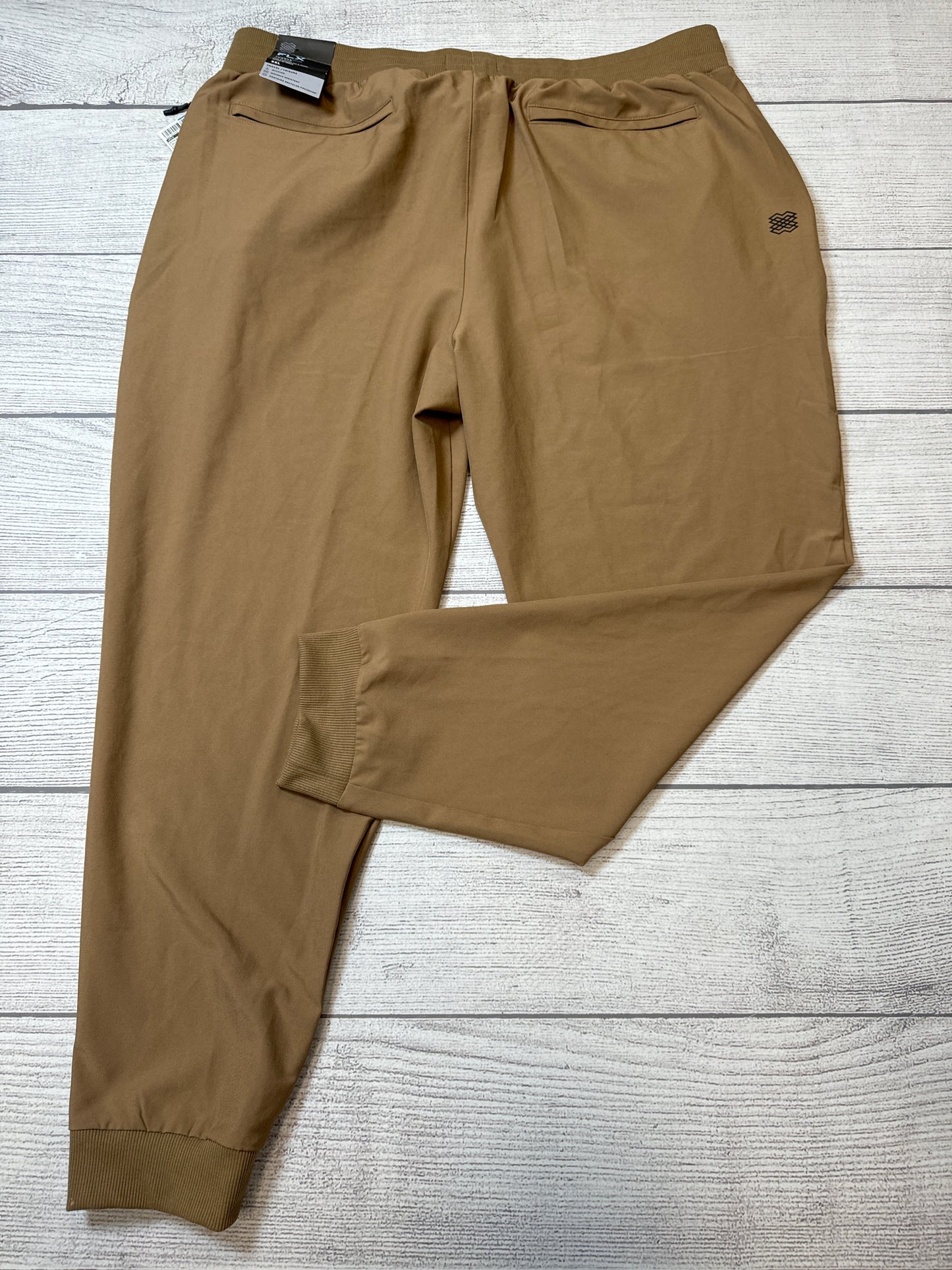 Athletic Pants By Flx In Brown, Size: Xxl