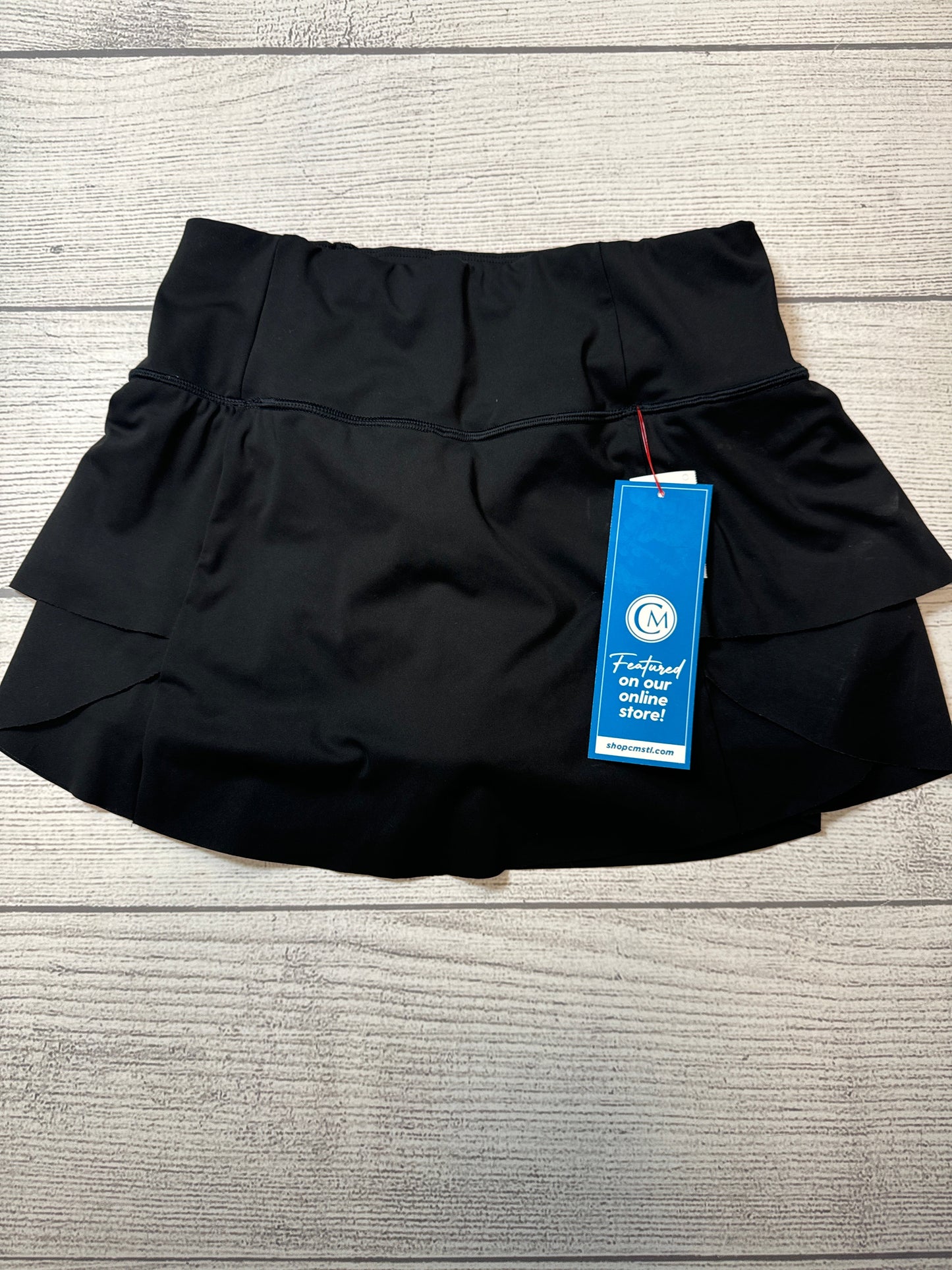 Athletic Skort By Athleta In Black, Size: Xs