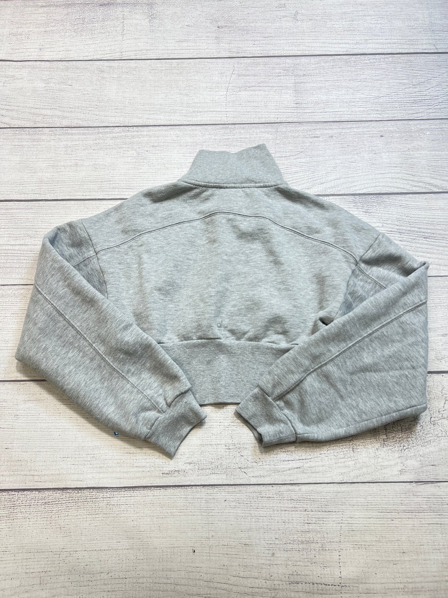 Sweatshirt Crewneck By Alo In Grey, Size: M