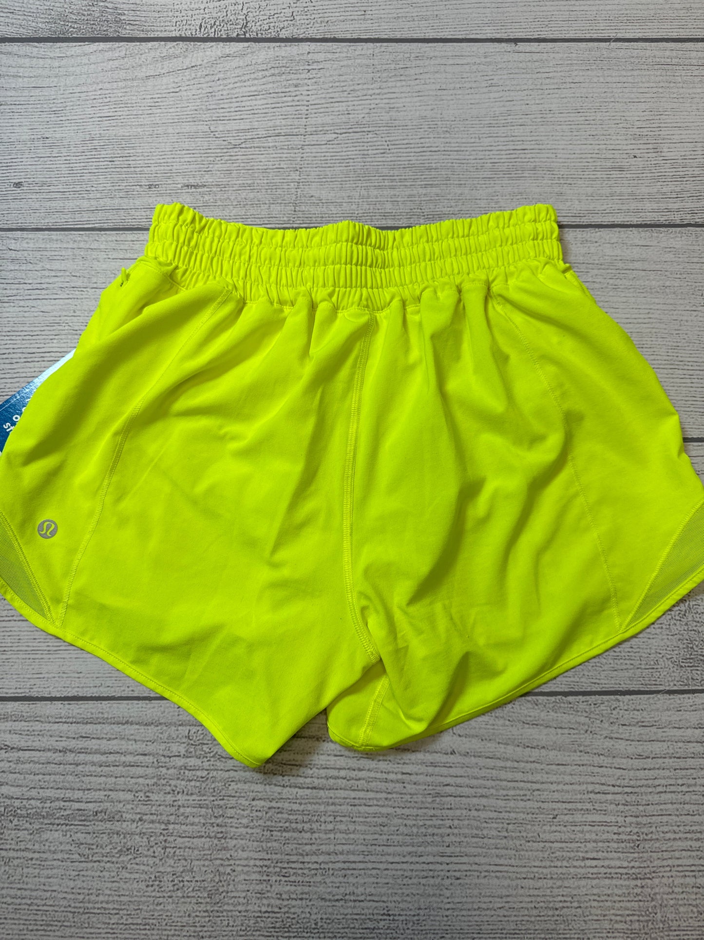 Athletic Shorts By Lululemon In Yellow, Size: S