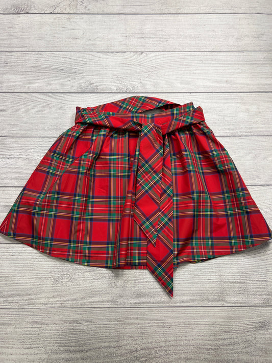 New!Skirt Mini & Short By Vineyard Vines In Plaid Pattern, Size: 4