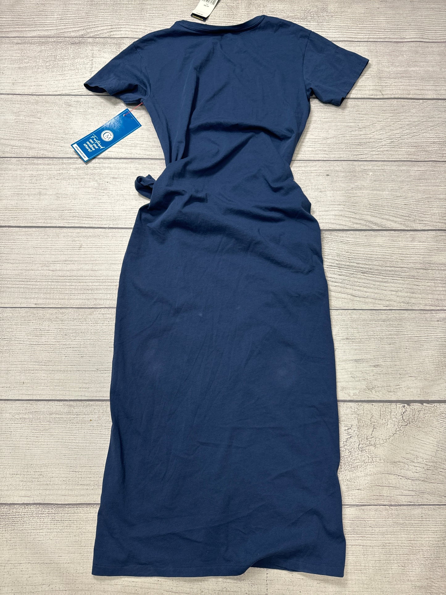 Dress Casual Midi By Polo Ralph Lauren In Blue, Size: Xs