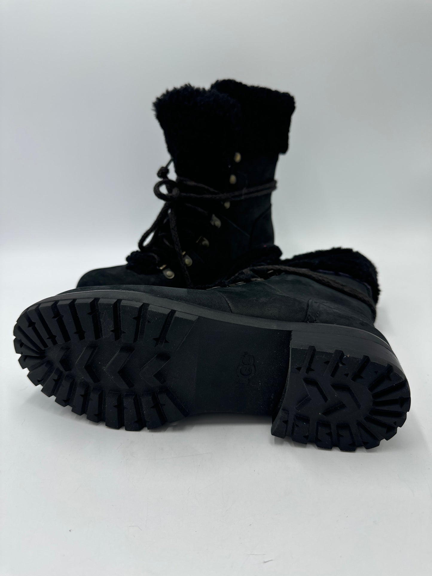 Boots Designer By UGG In Black, Size: 6.5