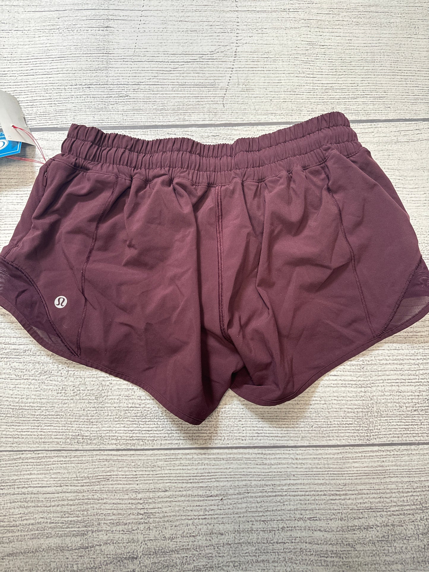 Athletic Shorts By Lululemon In Maroon, Size: S