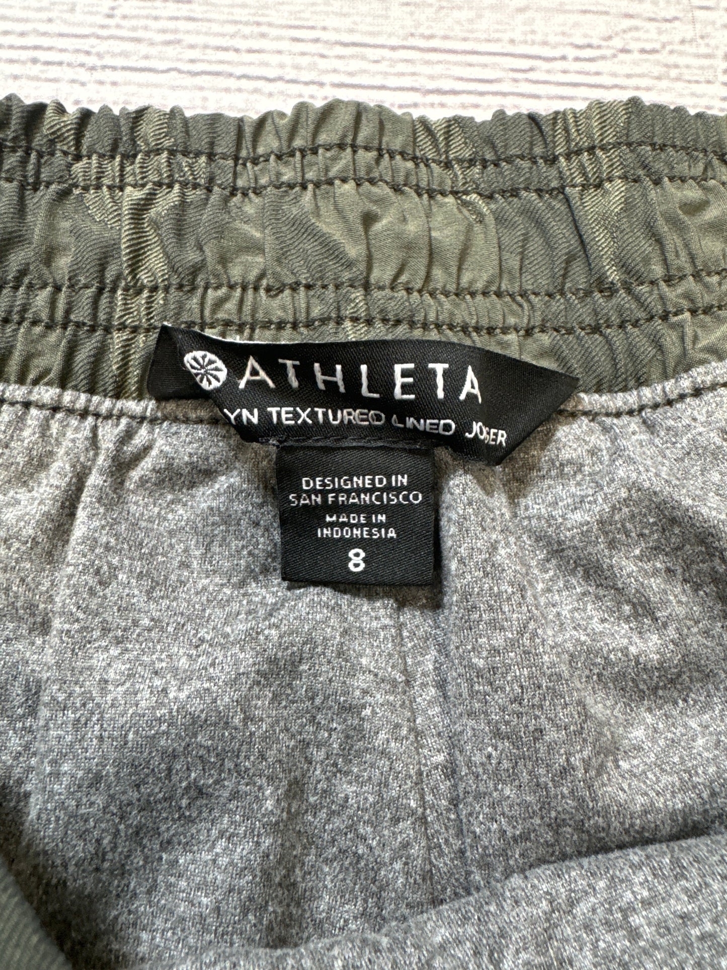 Athletic Pants By Athleta In Green, Size: M