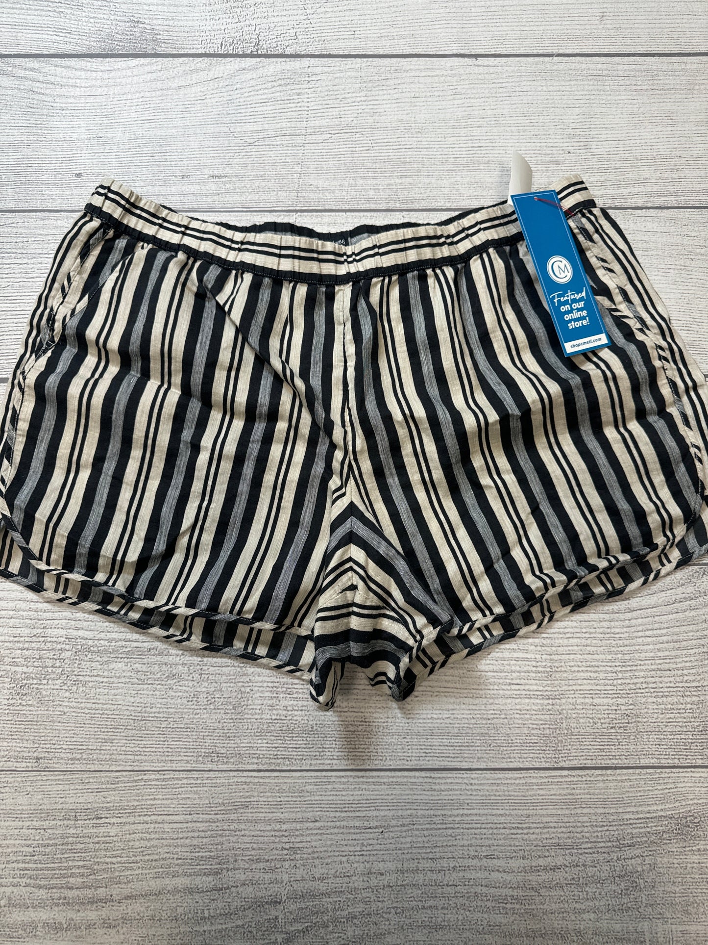 Shorts By Madewell In Striped Pattern, Size: 18