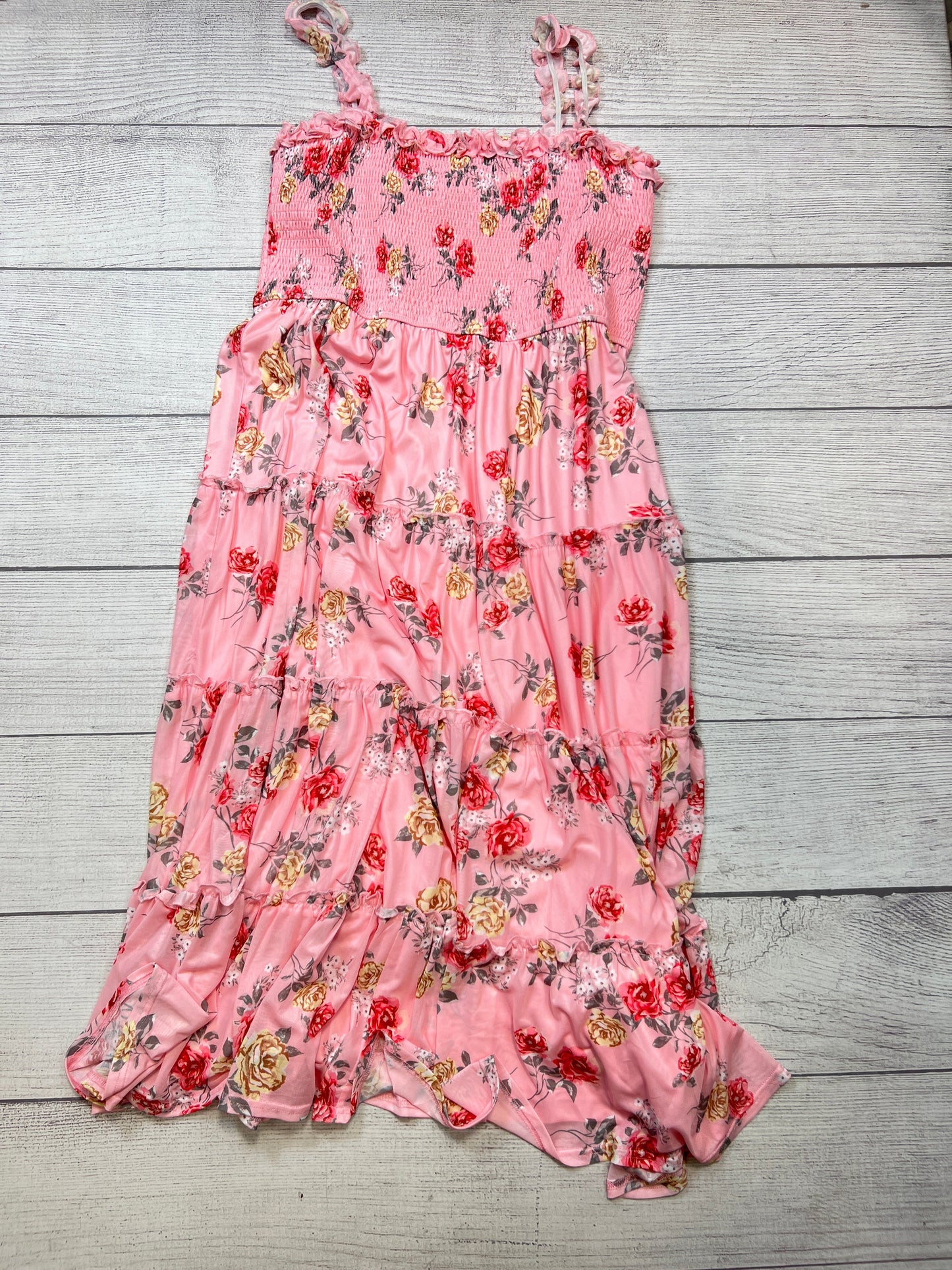 New! Dress Casual Maxi By Arula In Pink, Size: 1x