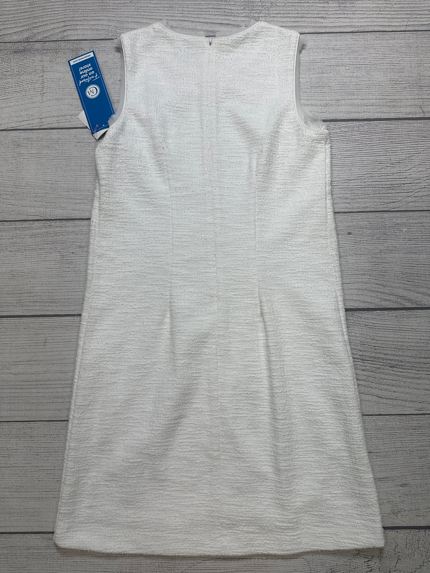 Dress Casual Short By Ann Taylor In White, Size: Xs