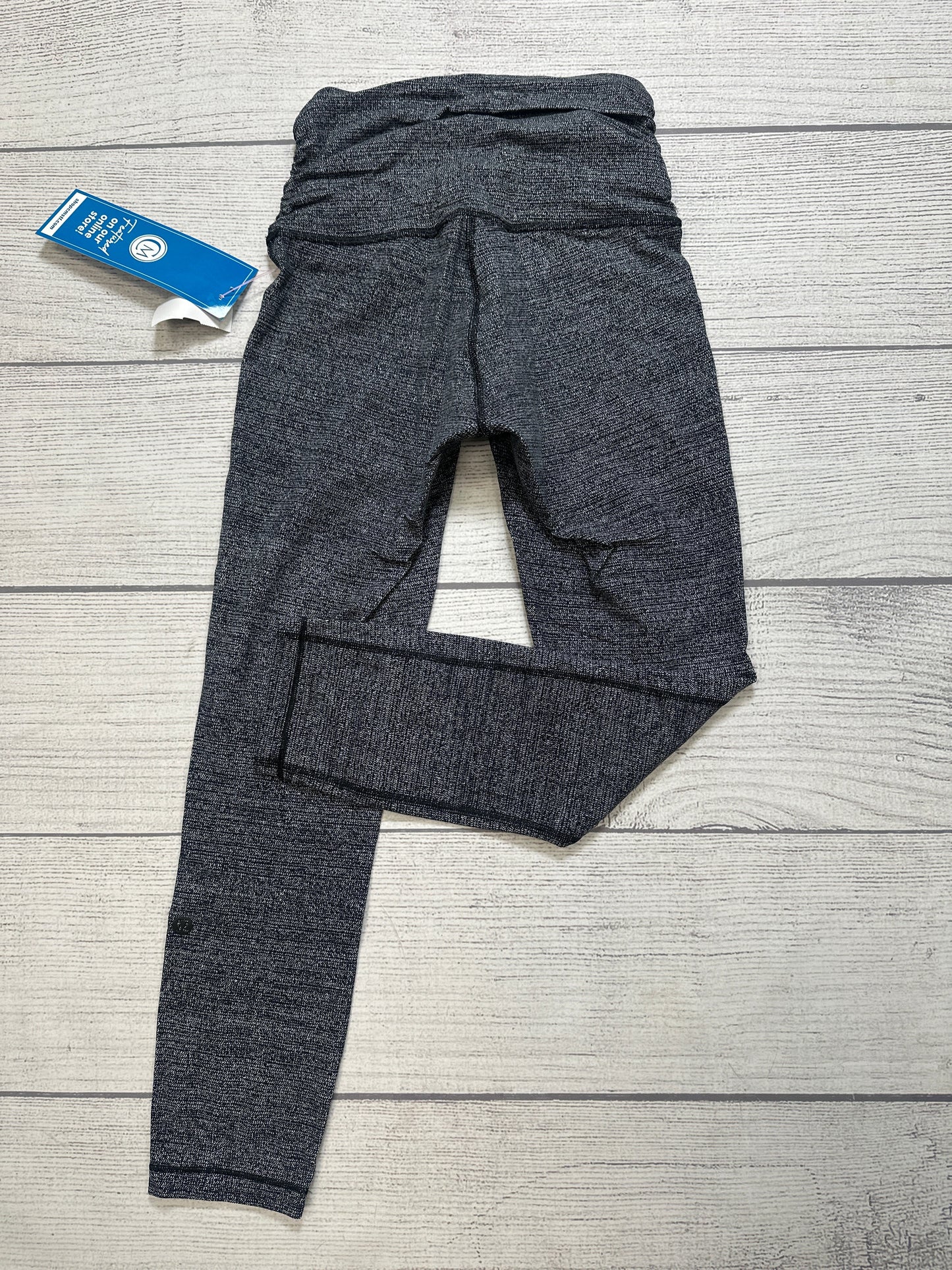 Athletic Capris By Lululemon In Grey, Size: S