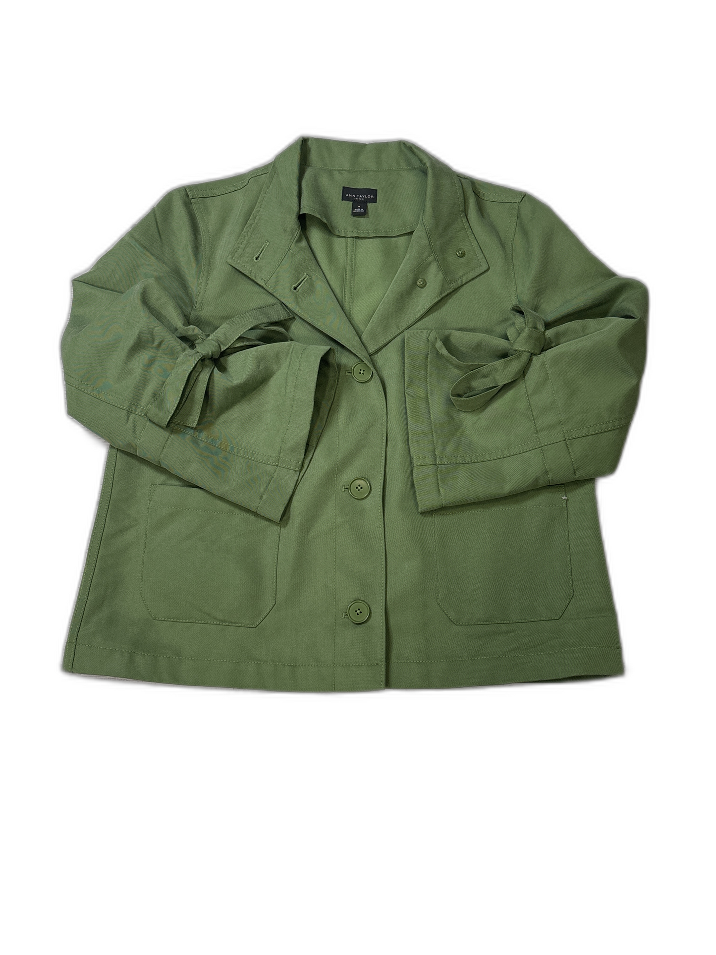 Jacket Other By Ann Taylor In Green, Size: M