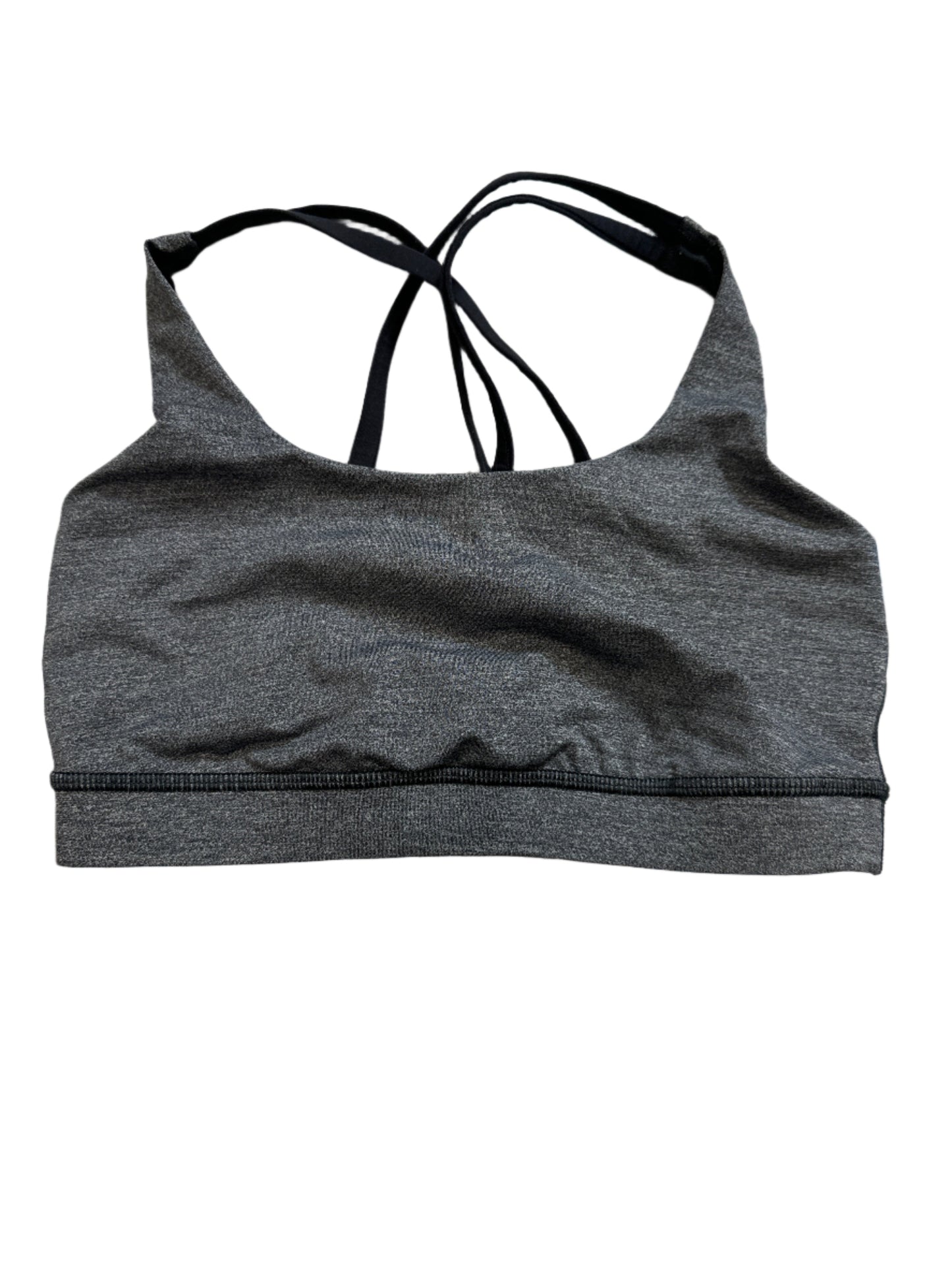 Athletic Bra By Lululemon In Grey, Size: S