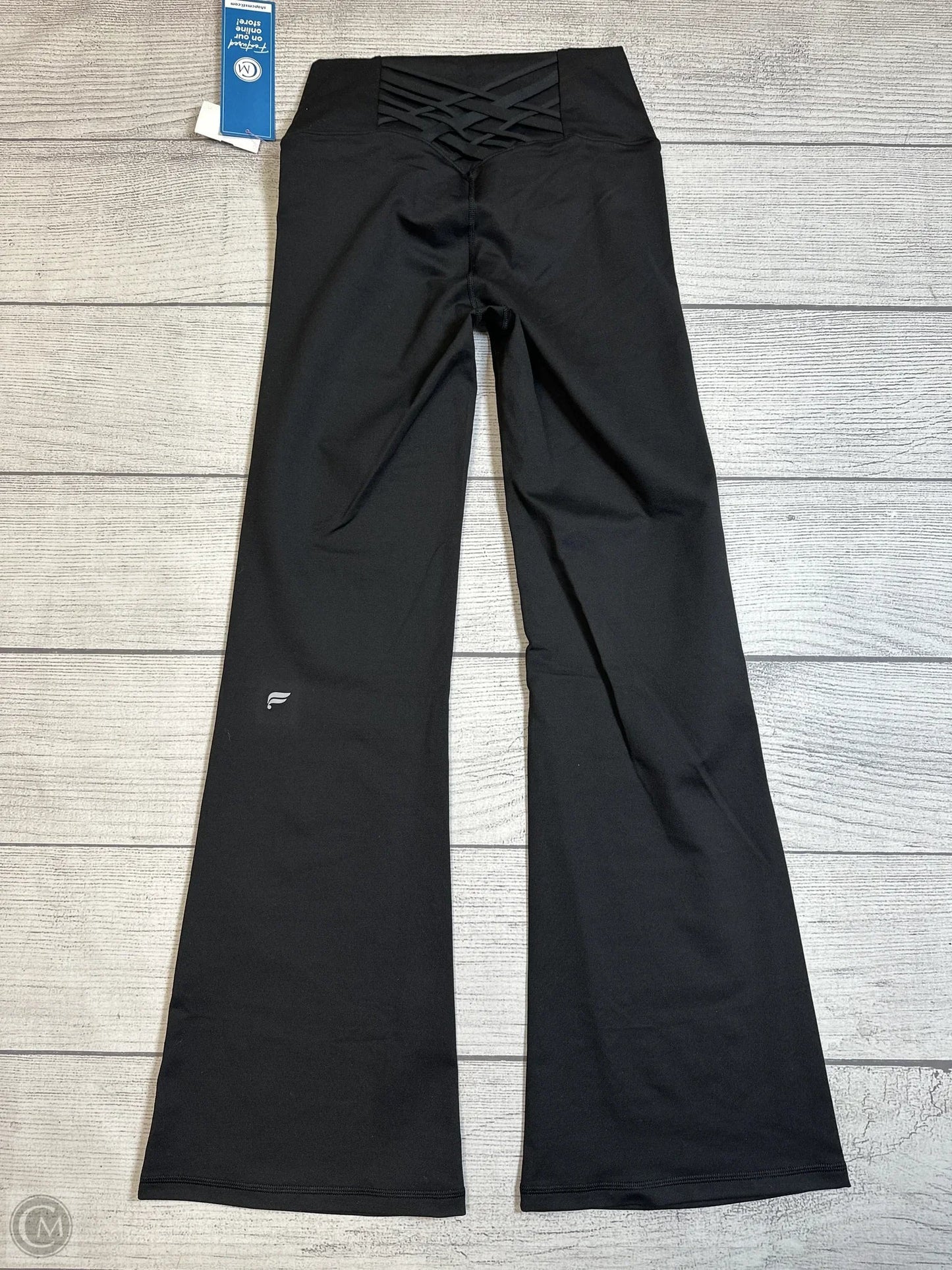 Athletic Leggings By Fabletics In Black, Size: M