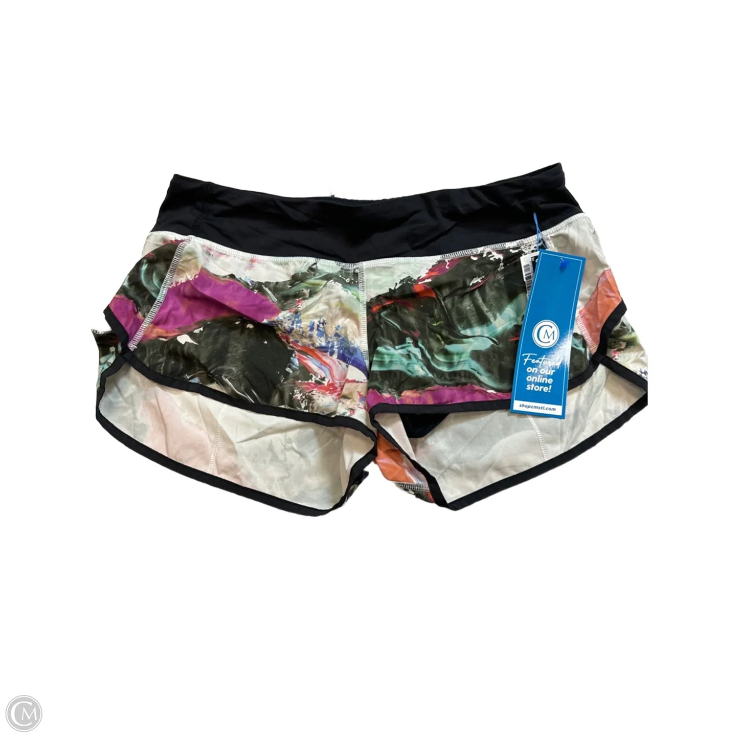 Athletic Shorts By Lululemon In Multi-colored, Size: M